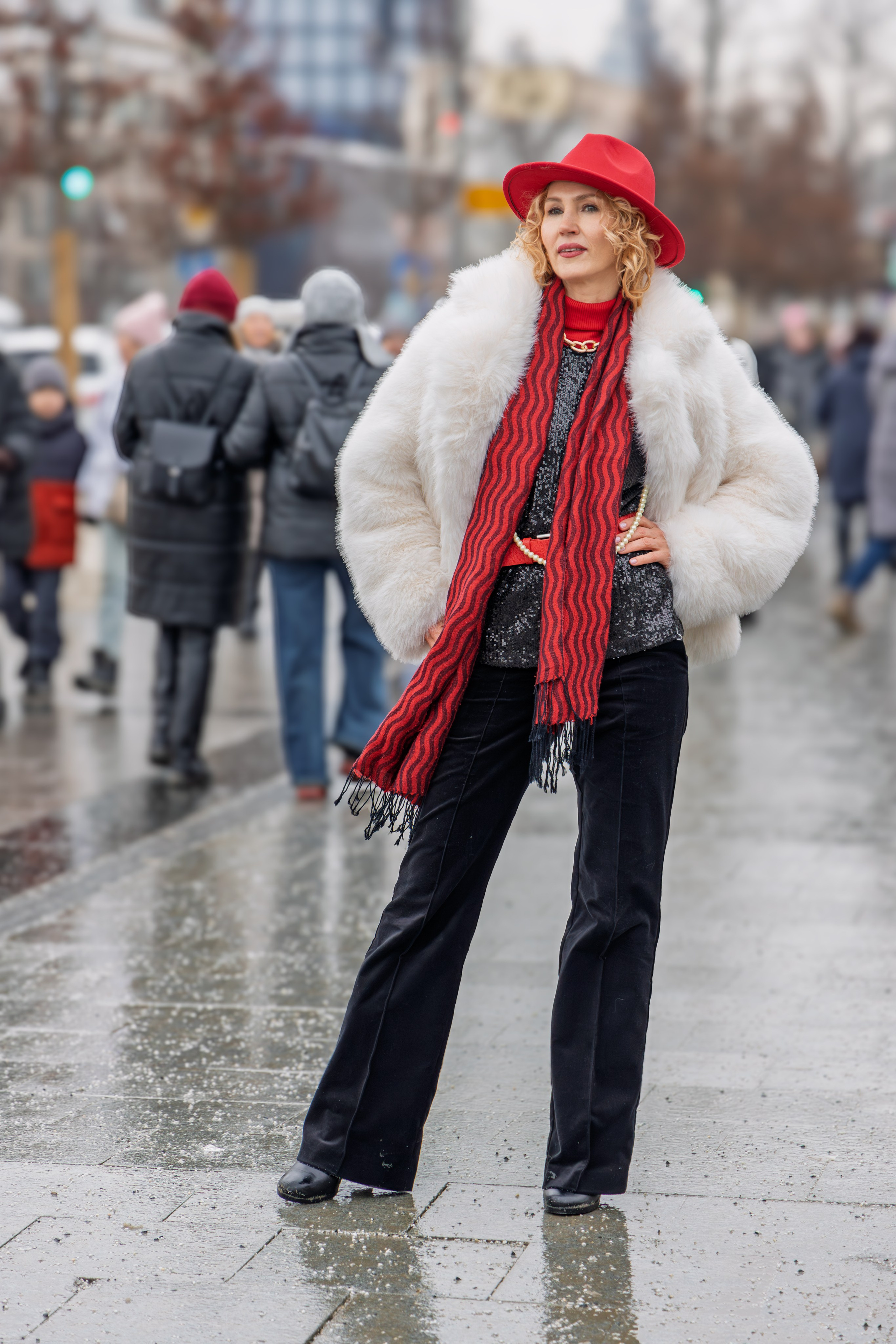 Новогодняя прогулка для Оксаны январь 2026. Репортажный, семейный и студийный фотограф в Москве Демин Алексей