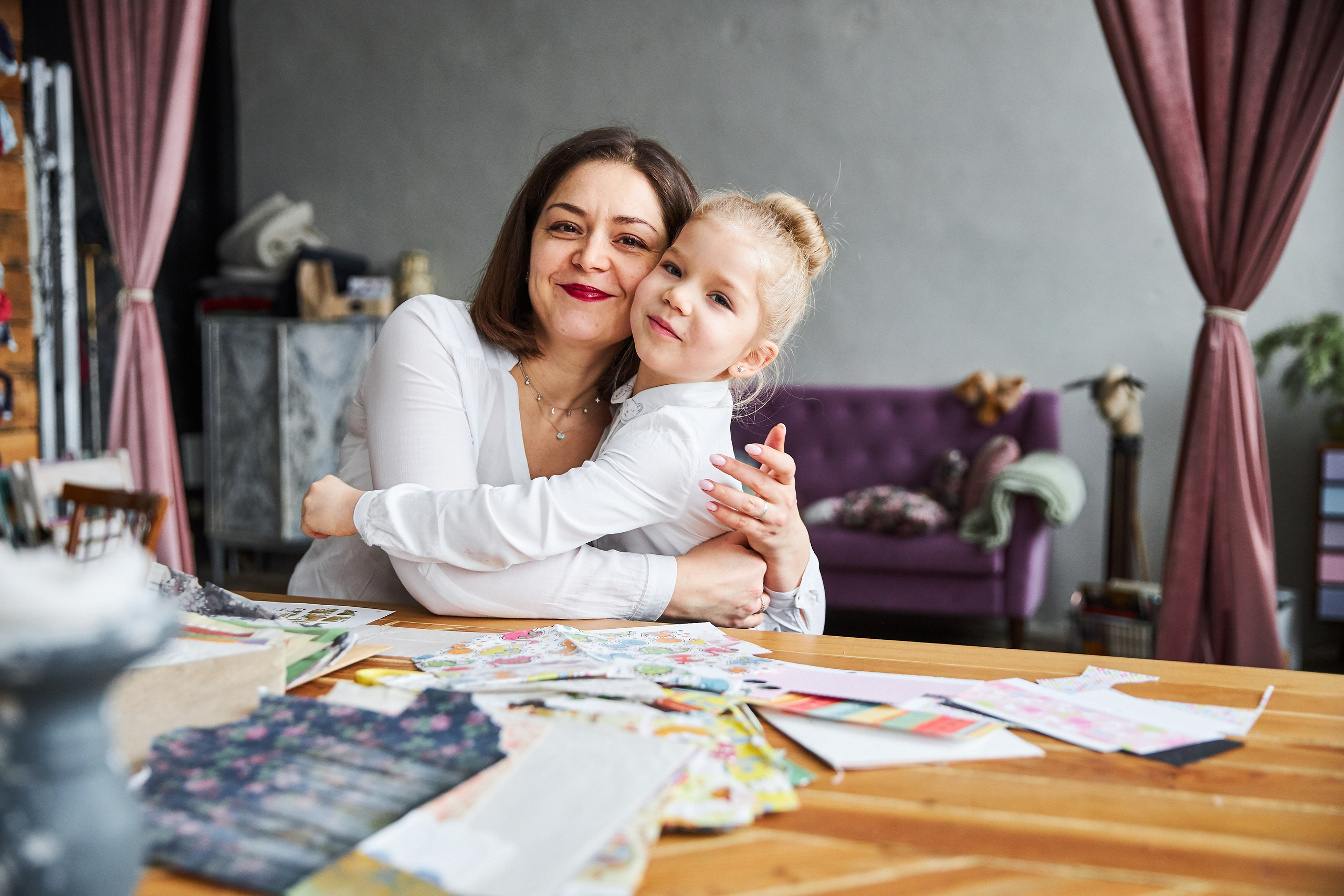 Мама и дочь. Фотограф из Екатеринбурга Тёма Дубовцев