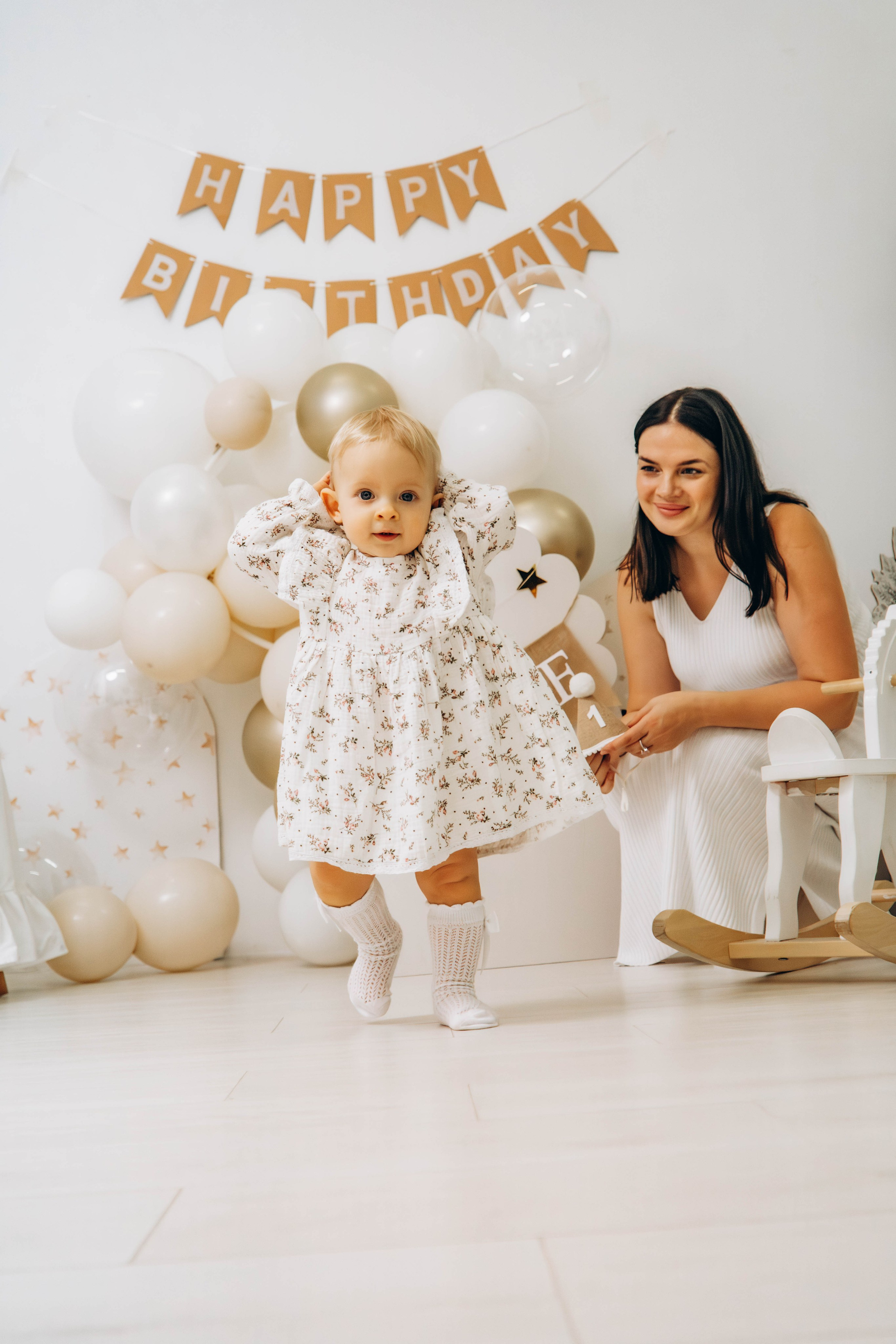 Съемка на годик малышки. Студия «LuLu». Фотограф Москва Валерия Веденина