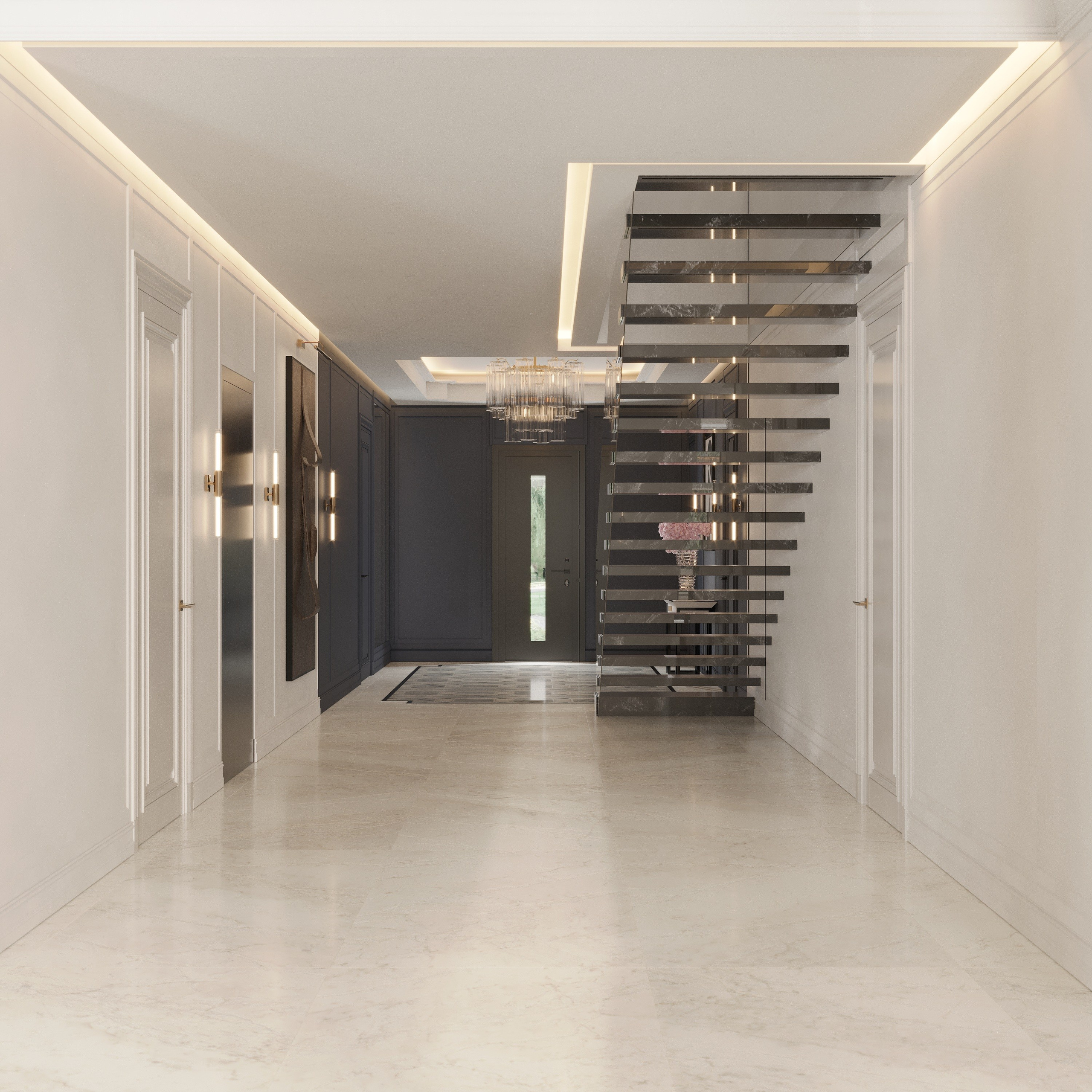 3д визуализация дом 400 м² г.Москва. Ксения. 3D‑визуализатор