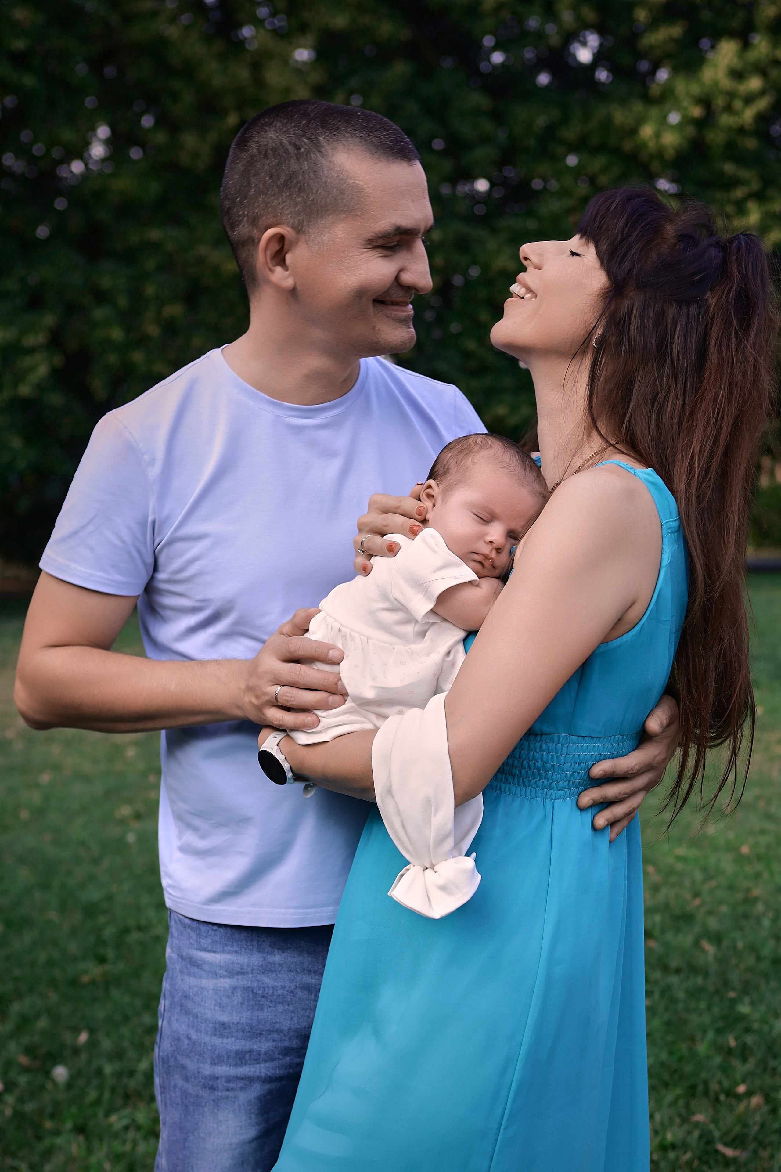 Семейная фотосессия с малышкой. Семейный и свадебный фотограф в Краснодаре Михеева Светлана