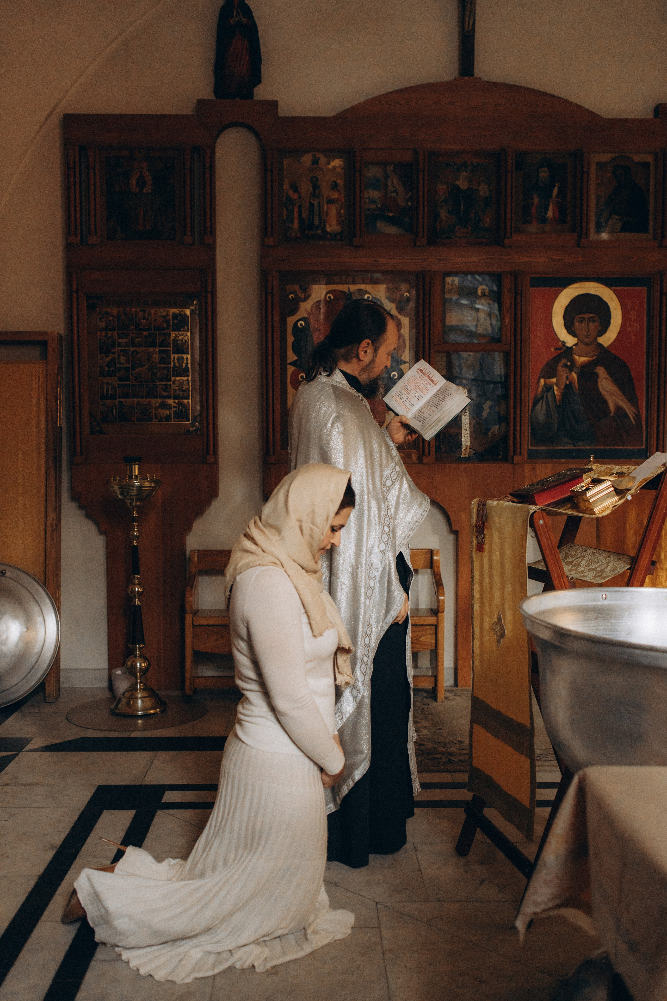 Крещение Надежды. Семейный фотограф Москва Наталия Осьмакова