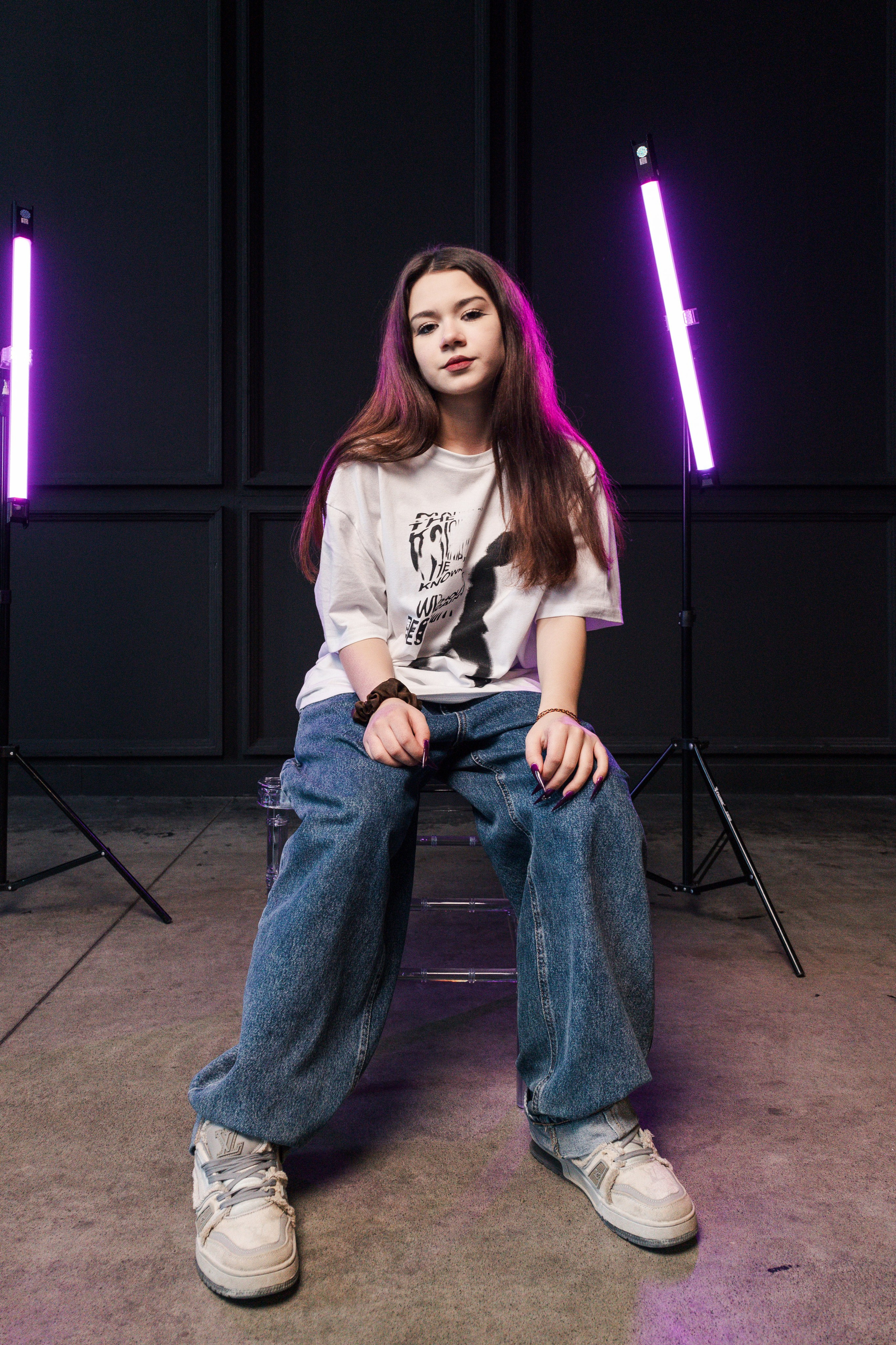 9 класс в студии. Фотограф Елена Балакина (Челябинск)