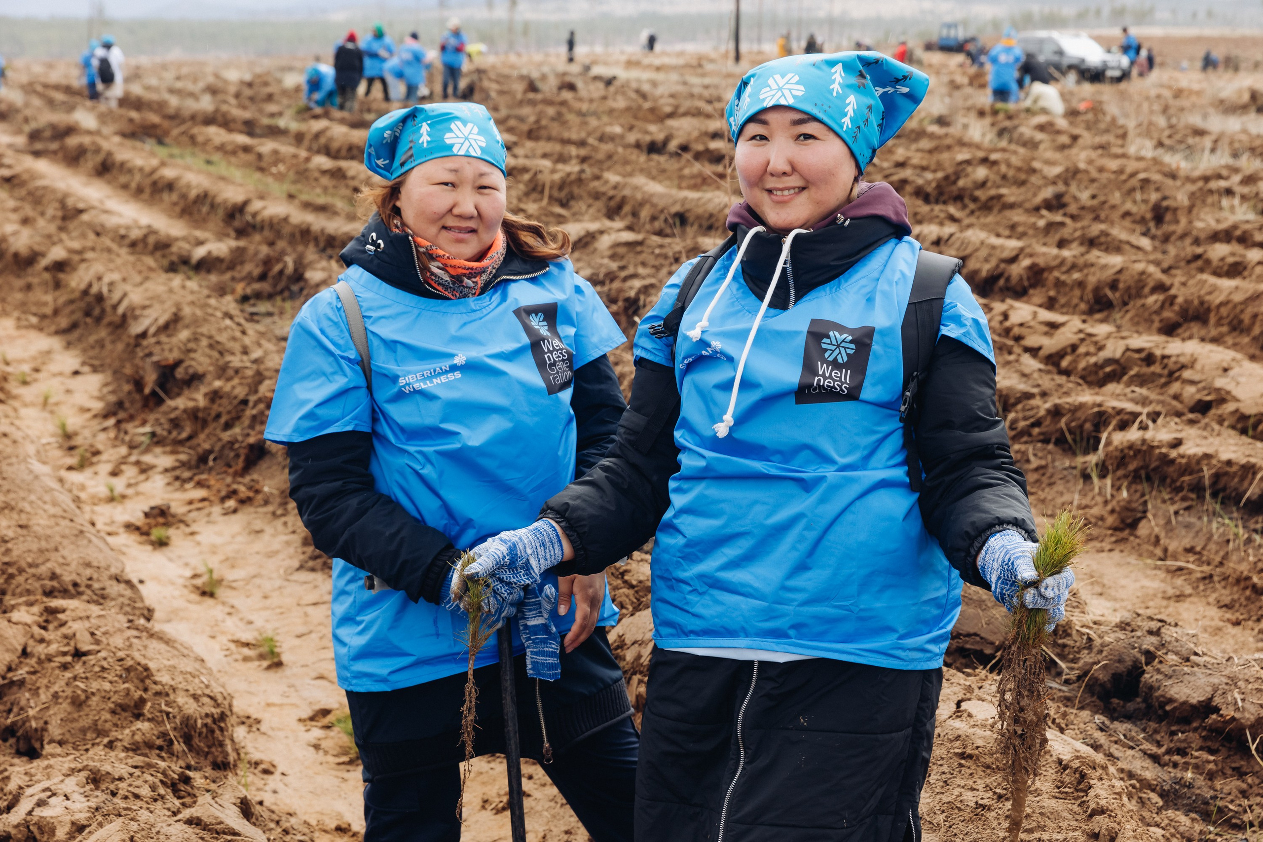 Siberian wellness. Ежегодная акция по посадке деревьев. Свадебный и семейный фотограф в Улан-Удэ