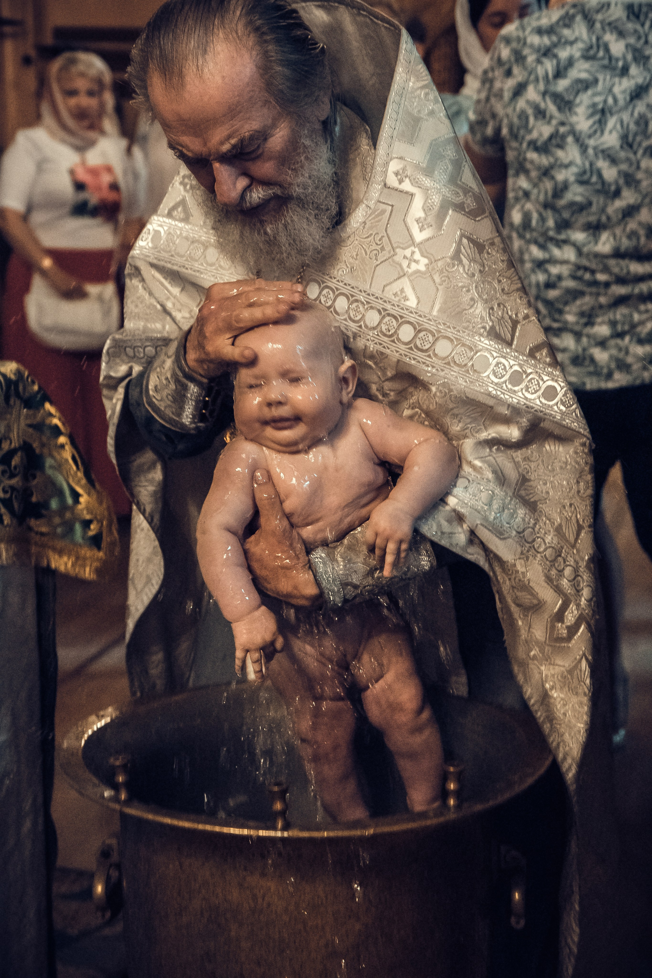 Таинство Крещения Алёны в Церкви Сретения Господня. Детский и семейный фотограф в Пушкино, Мытищи, Москва Сергеева Светлана