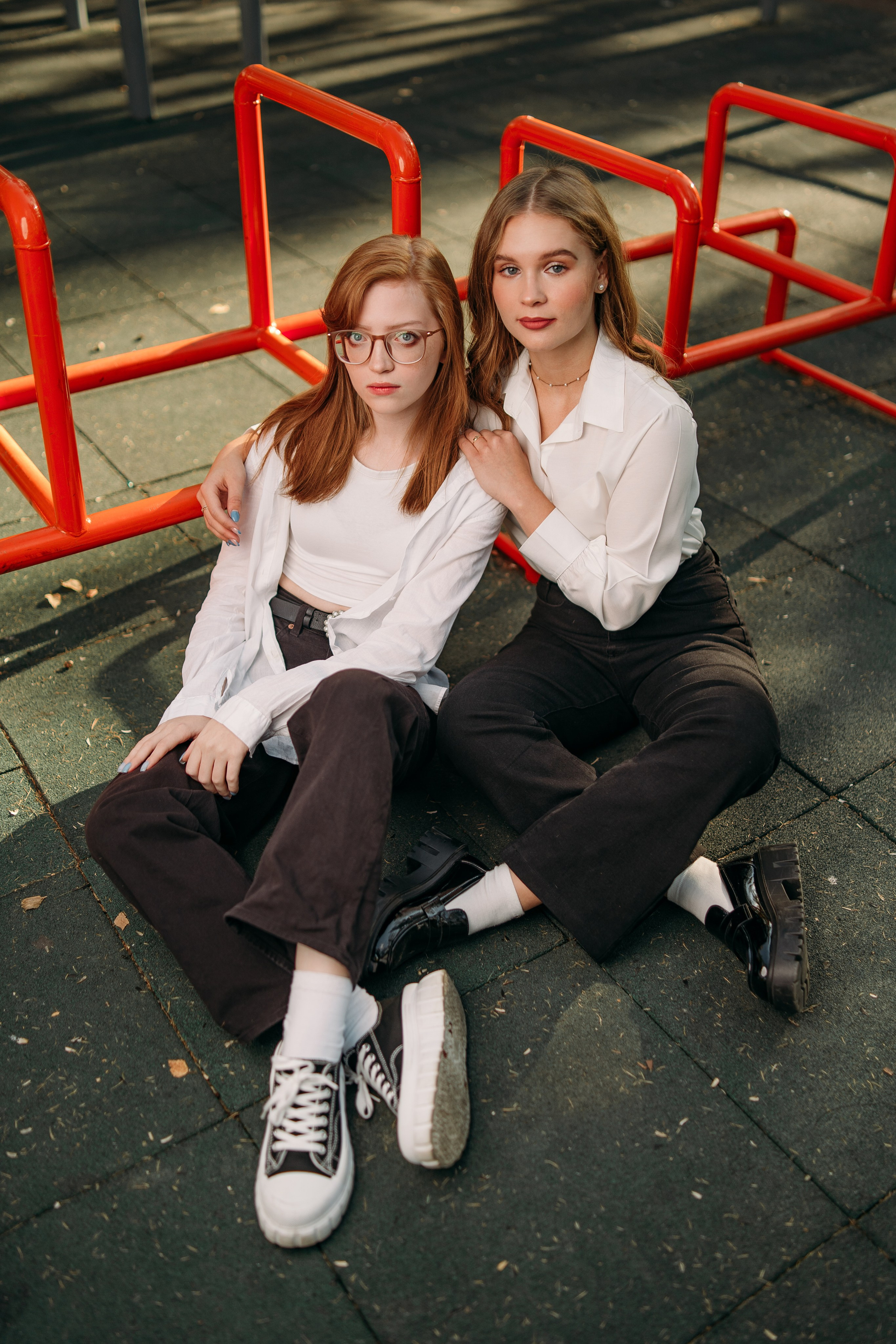 Школьные. Фотограф Булат Ванданов