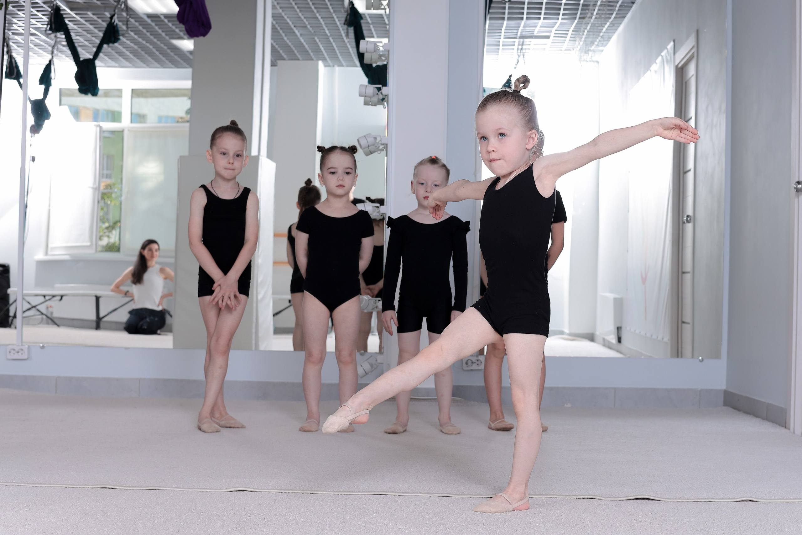 Открытый урок гимнастика. Фотограф Надршина Лилия