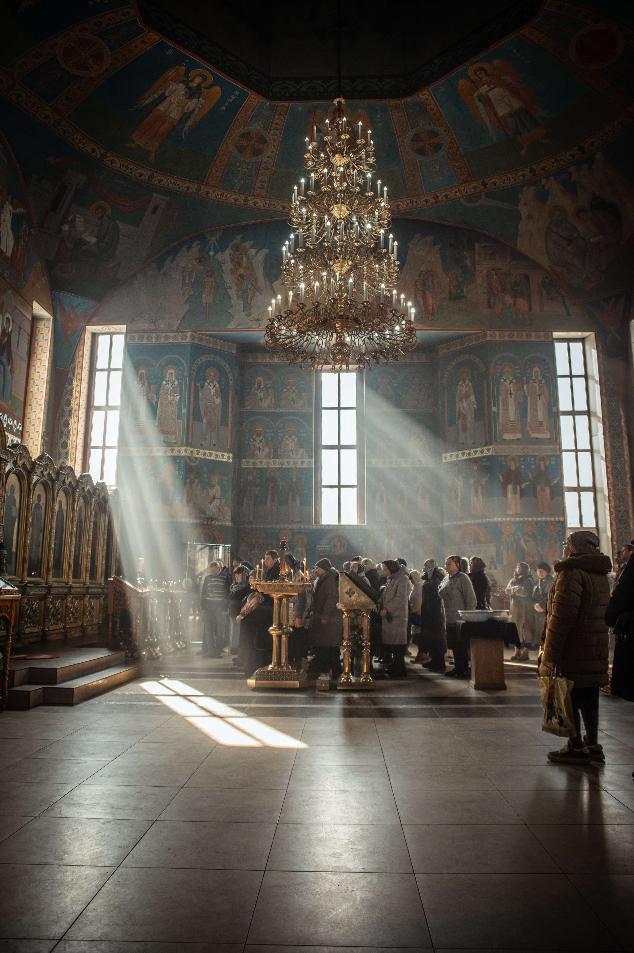 Преждеосвящение Даров. Храм Серафима Саровского. Церковный, семейный и репортажный фотограф Волгоград, Волжский