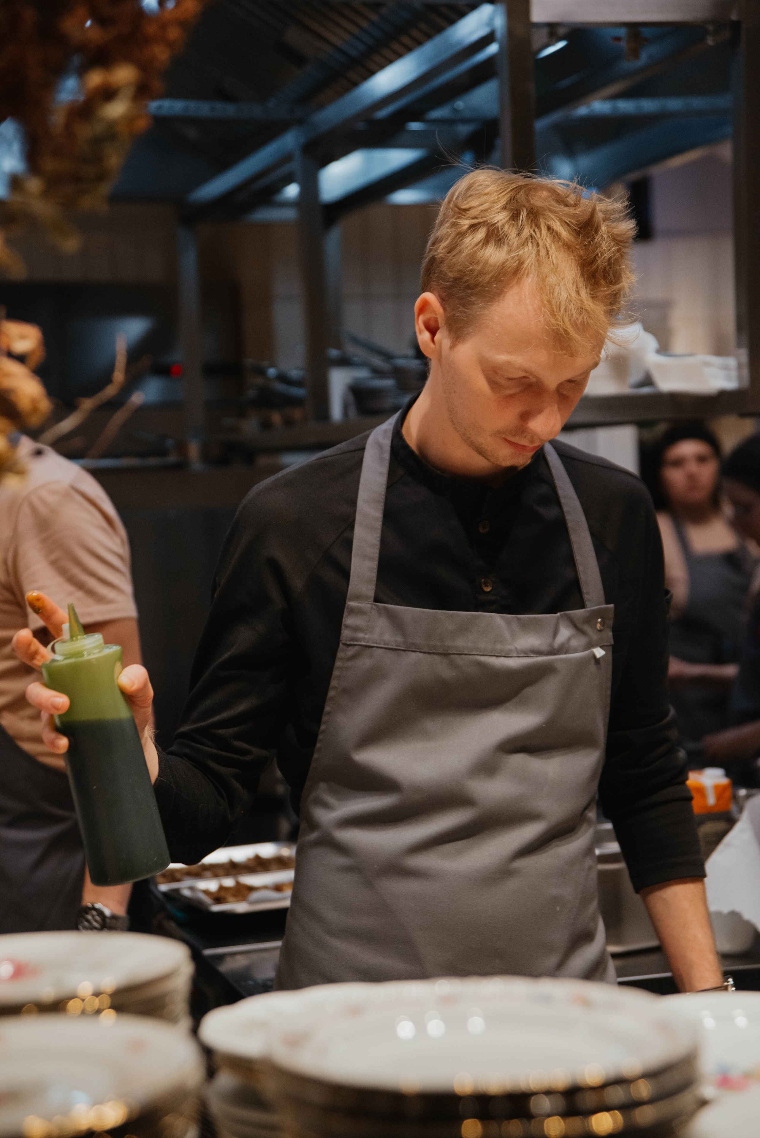 Шеф-тейбл в ресторане La Volte. Ксения Glossa. Портретный и репортажный фотограф в Самаре