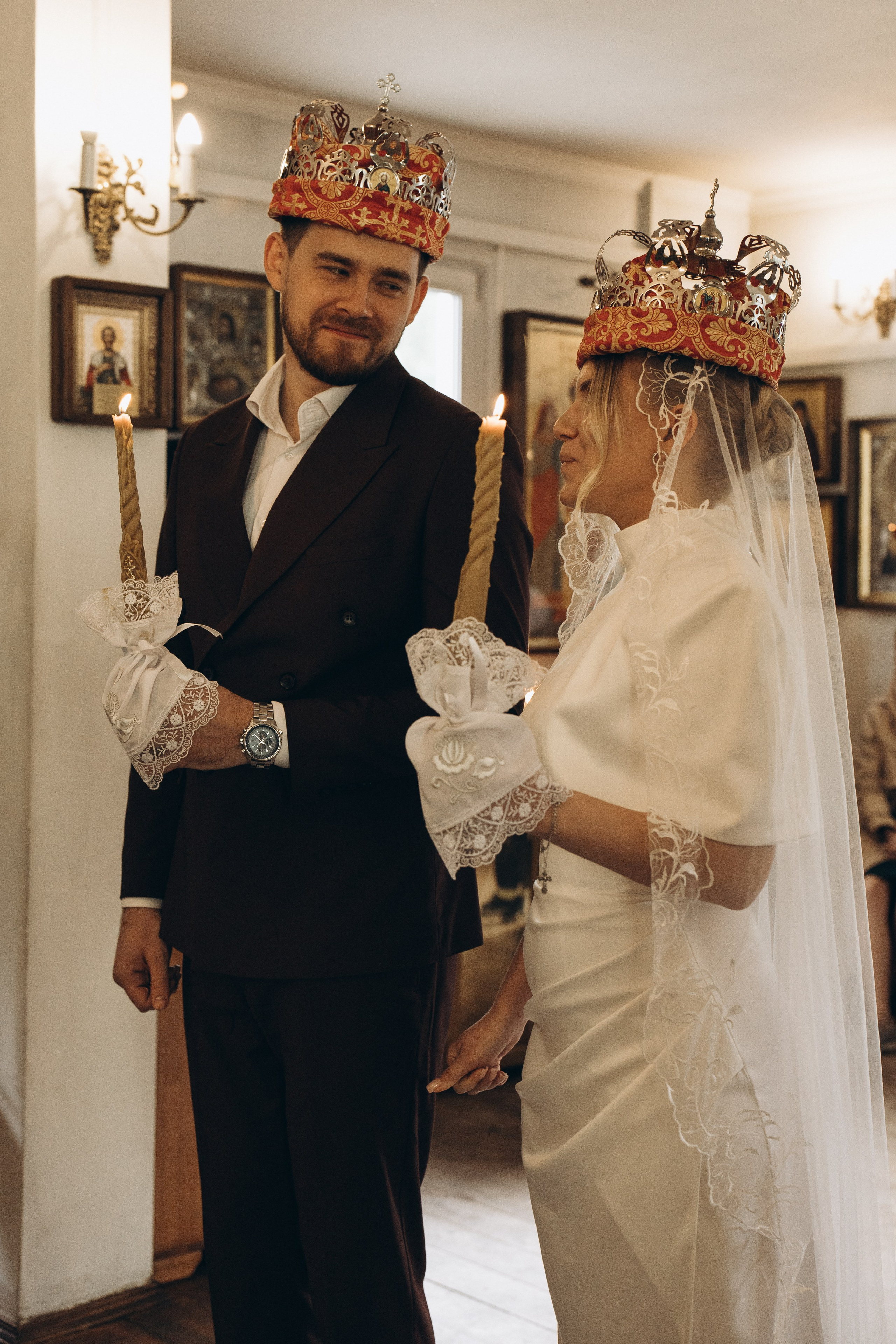 Венчание + прогулка. Фотограф Полина Абрамова