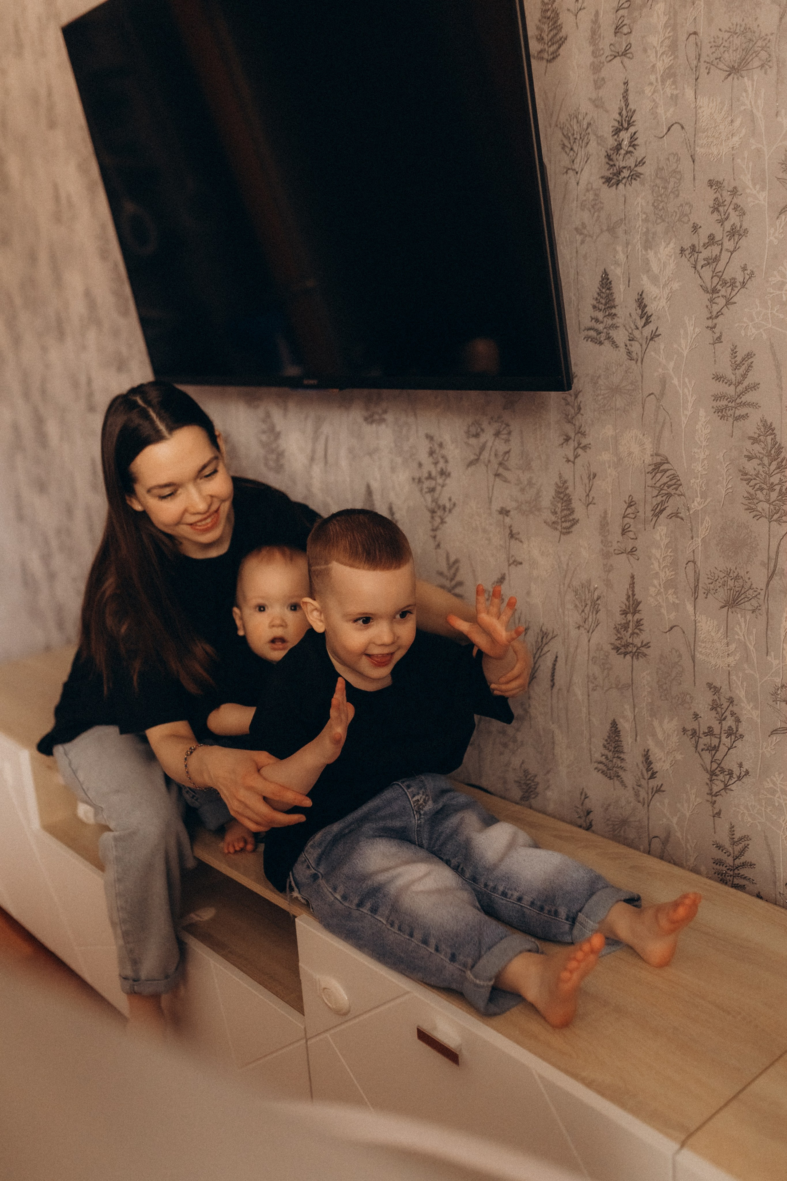 4.04 Диана, Саша и Артем. Семейный и домашний фотограф Советский Югорск Екатерина Цыганок