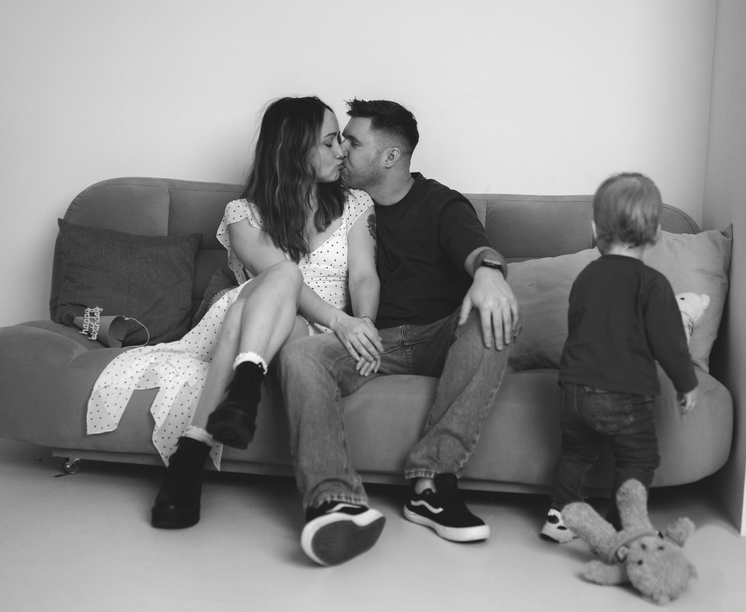 Годовасие с мамой и папой. Семейный и детский фотограф в Щелково Алена Дробот