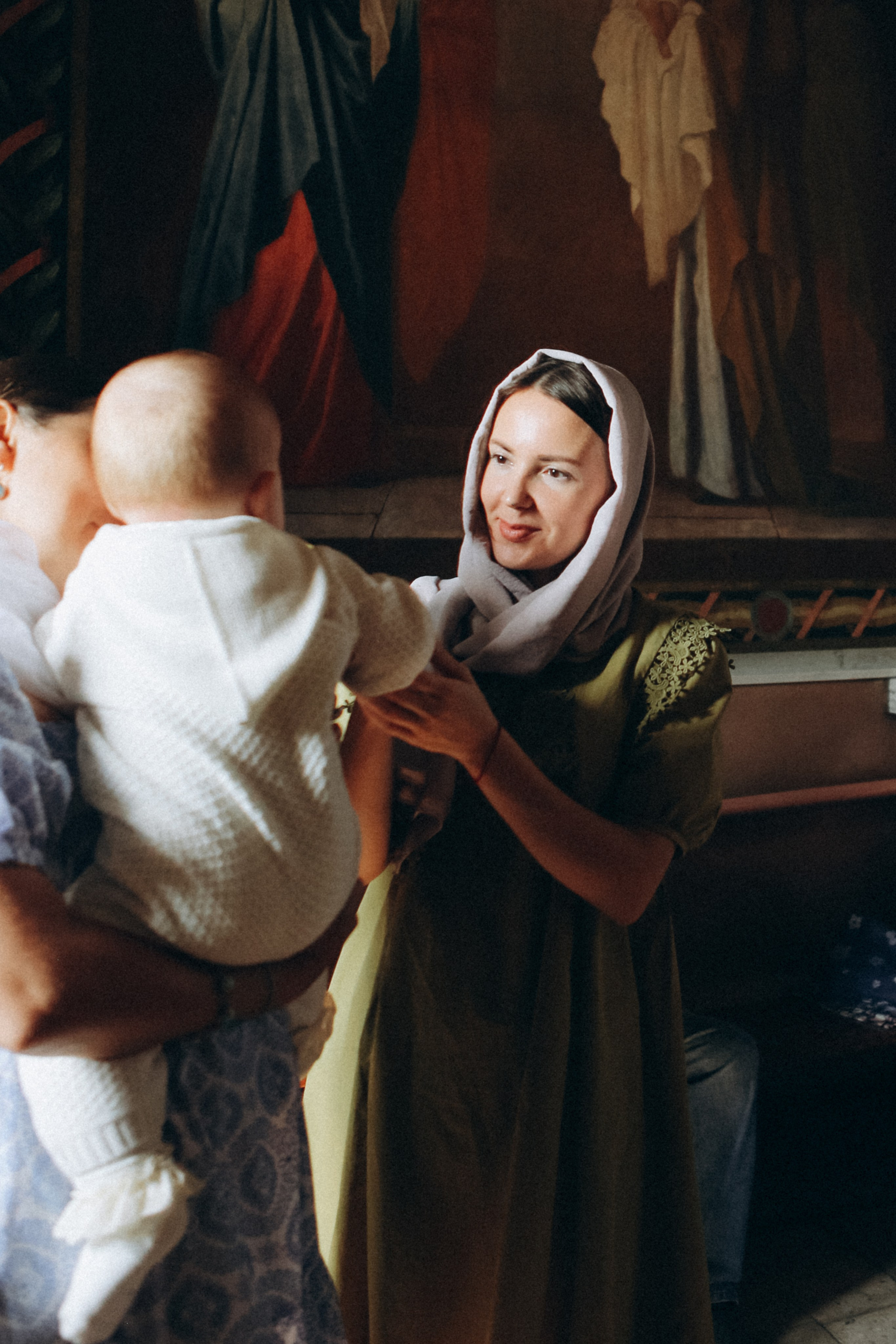 Крещение Ивана. Фотограф Анастасия Кувшинова Москва