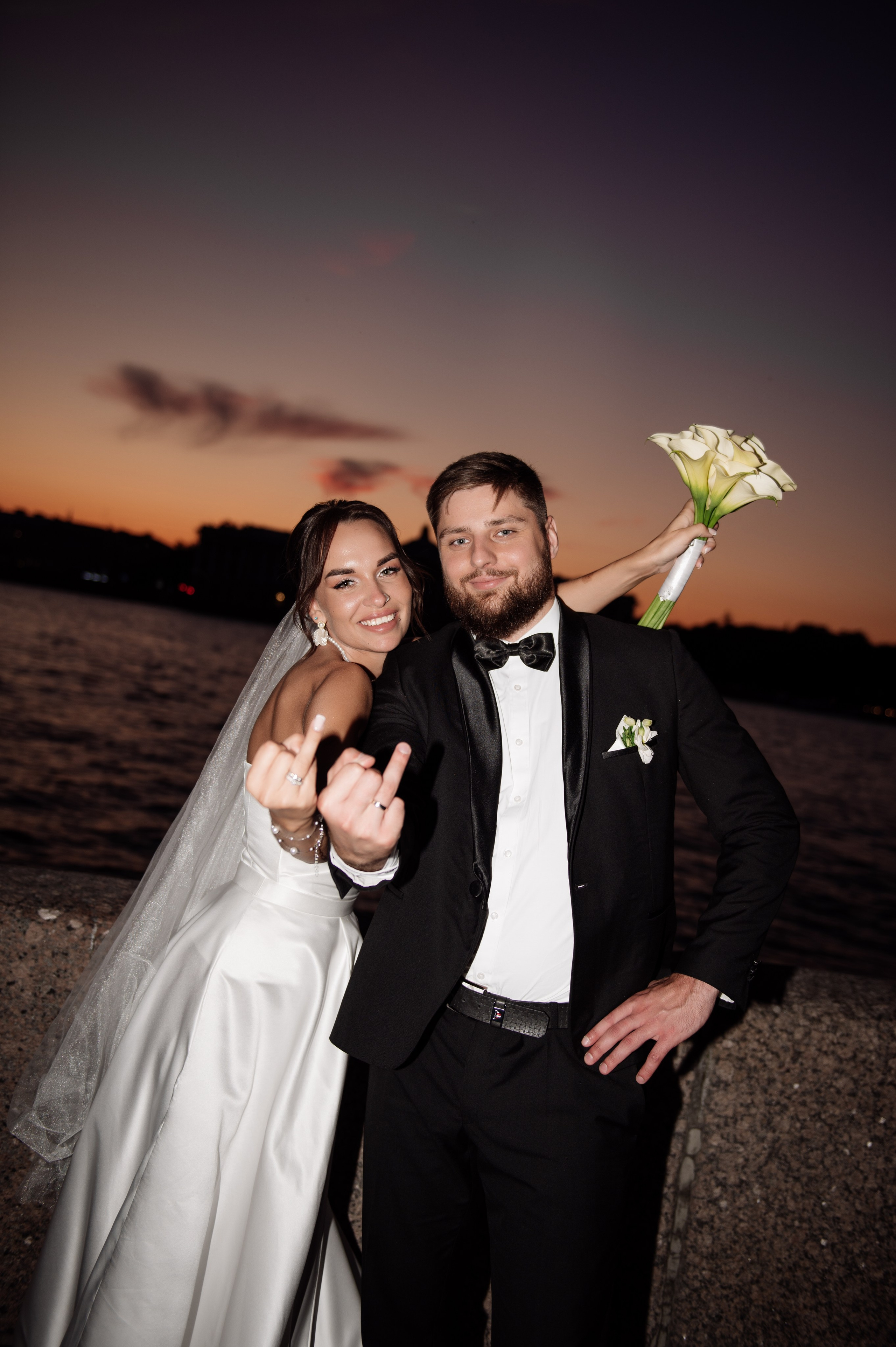 Аня и Артём. Английская набережная. Свадебный, семейный фотограф Санкт-Петербург, Колпино, Юлия Хоружая