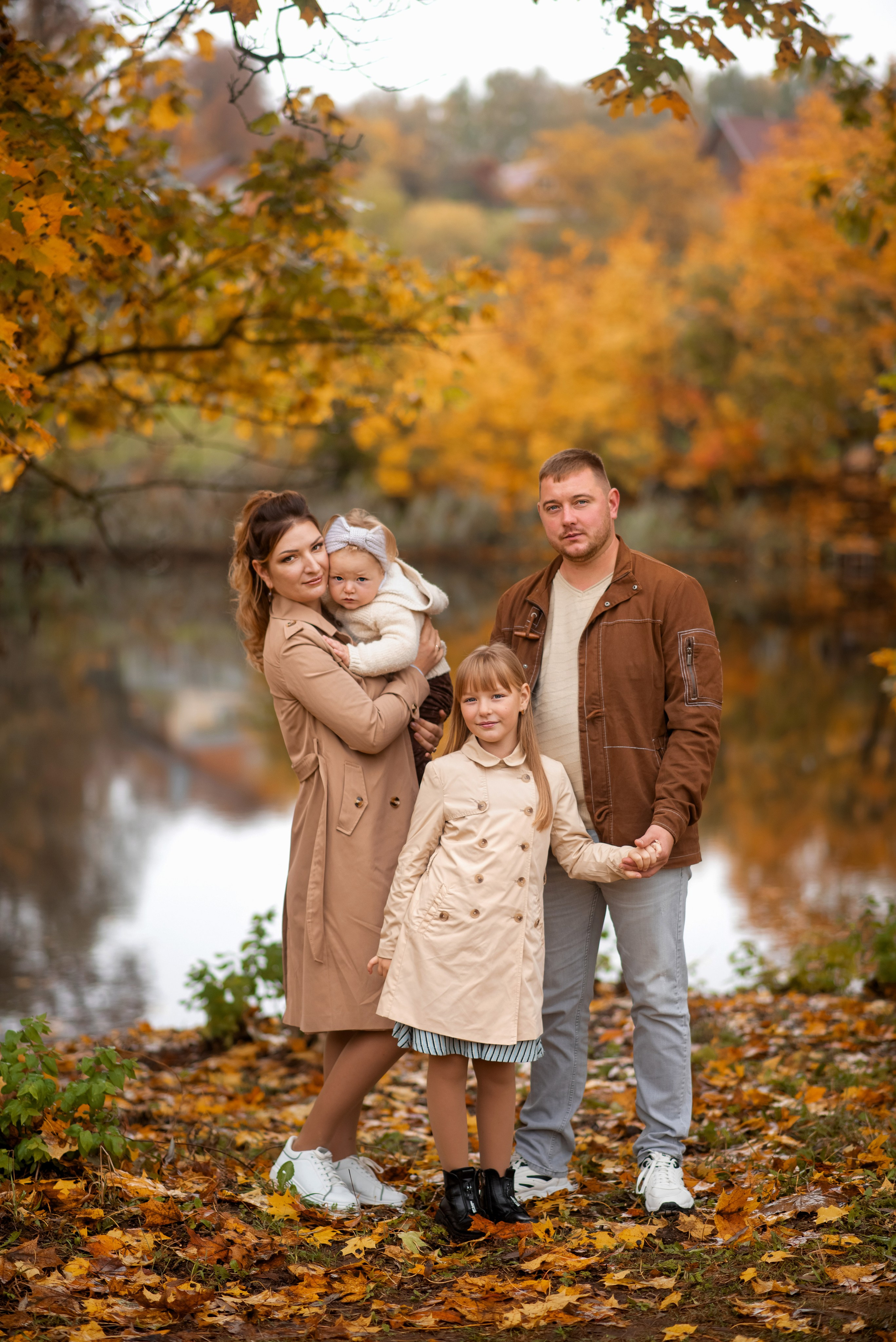 Семейная фотосессия в Ясной Поляне. Осень. Семейный и детский фотограф в Туле Светлана Воронкова