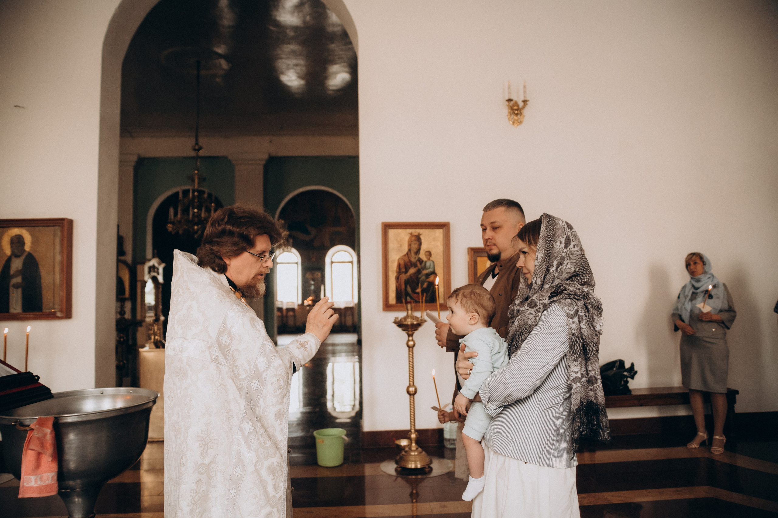 Крещение Мирона. Семейный и детский фотограф в Нижнем Новгороде Буслаева Мария