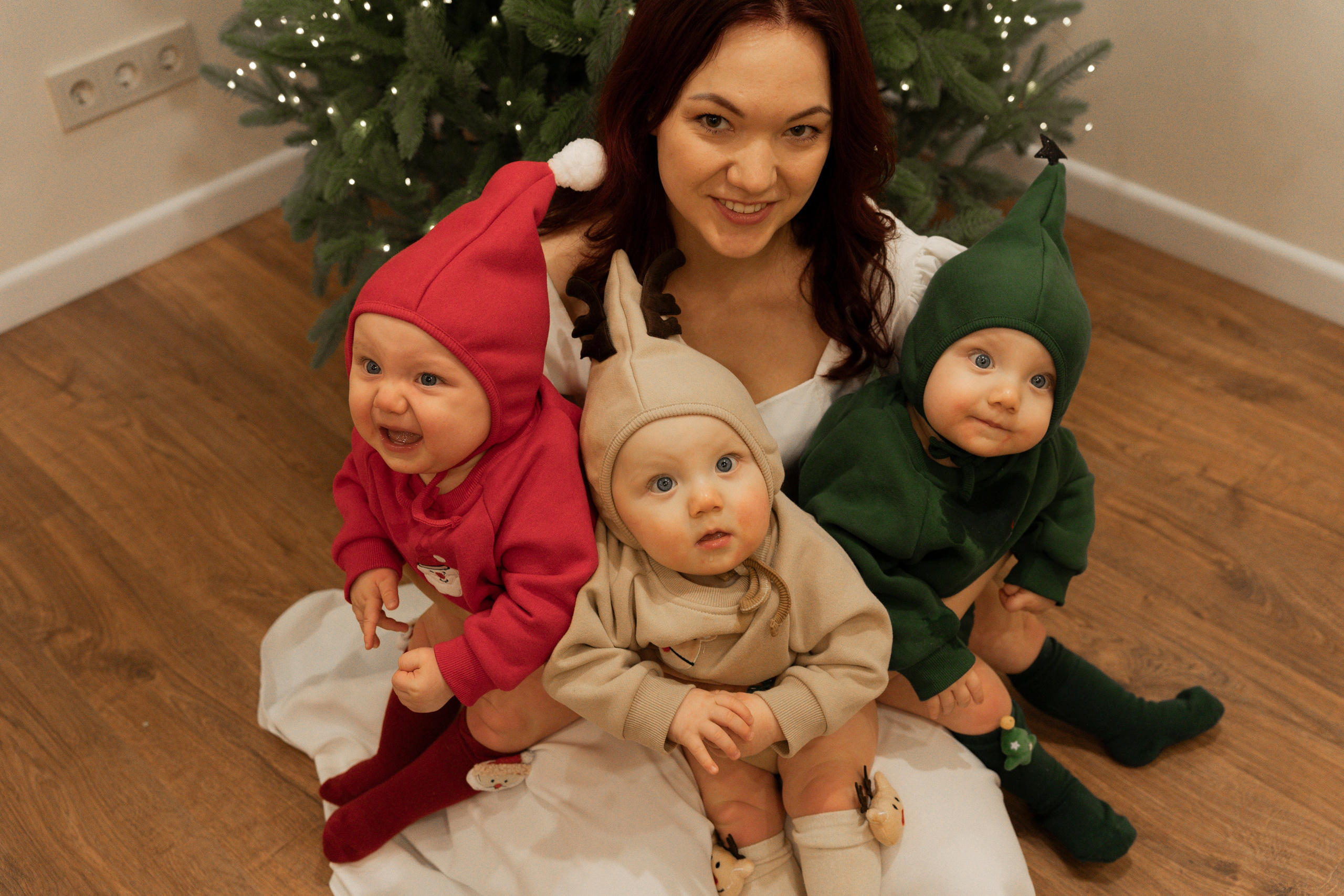 Новогодние тройняшки. Главная