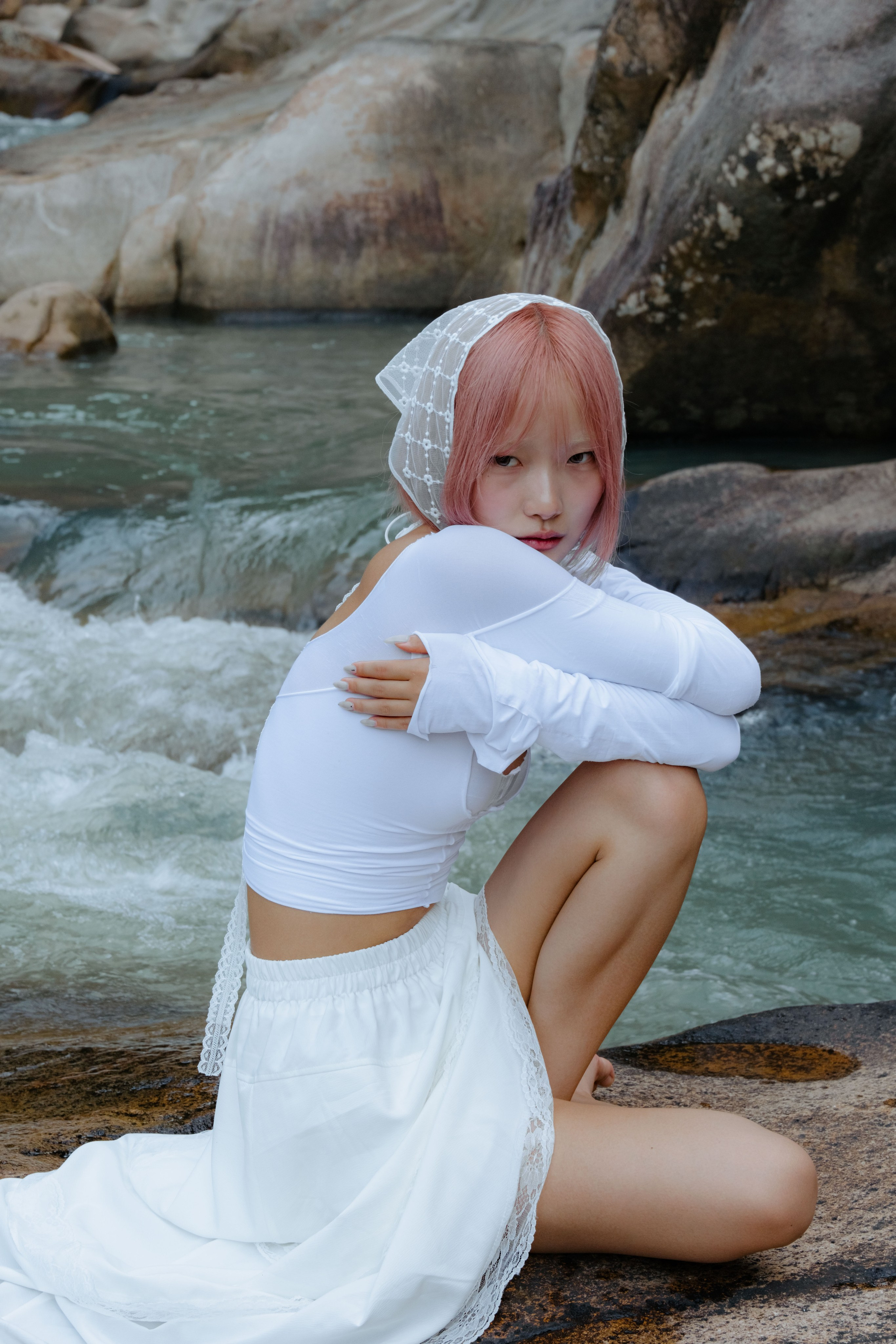 Location "Ba Ho Waterfall". Portrait photographer Nha Trang | Julia Meshanina