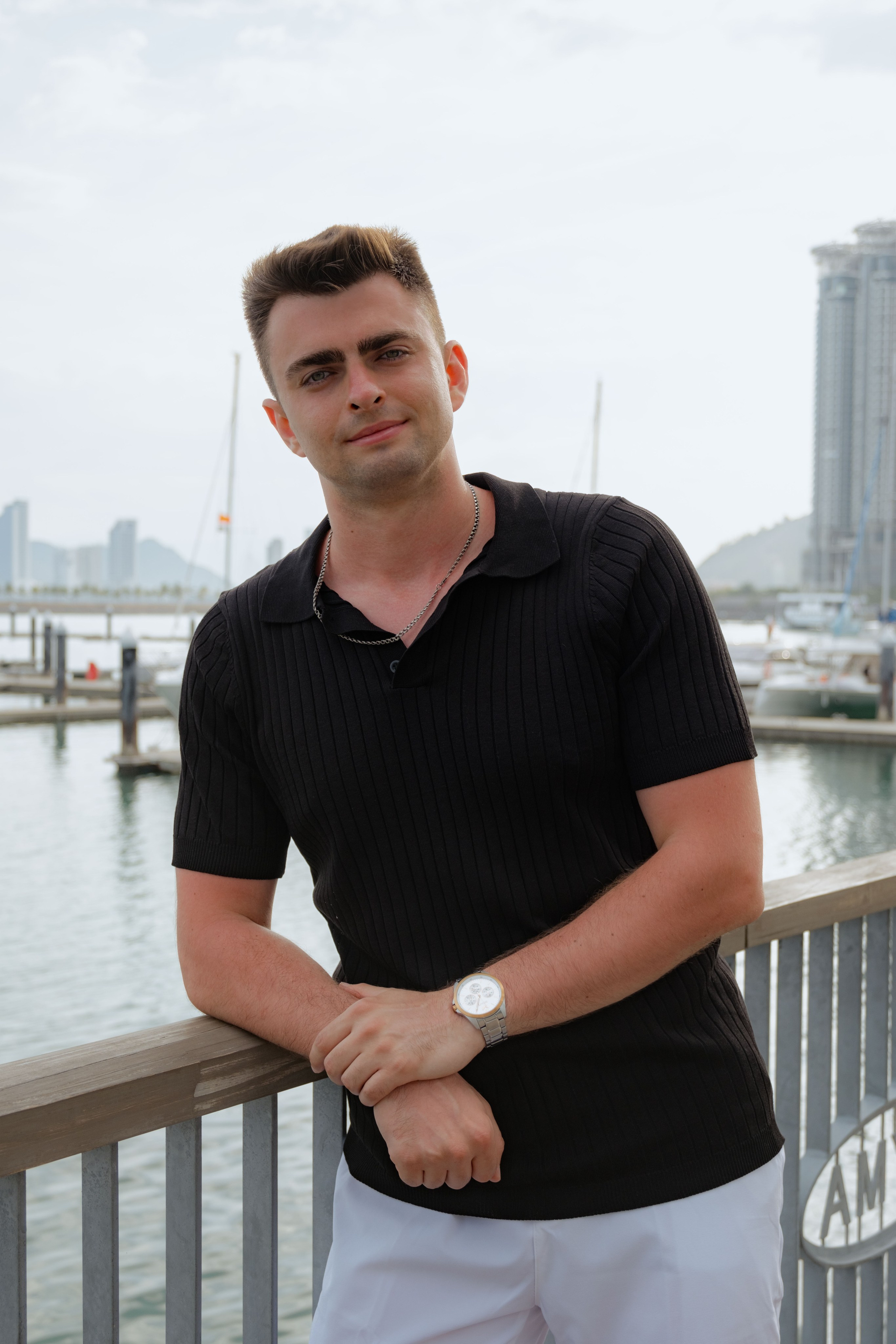 Portrait of a man. Khalil. Portrait photographer Nha Trang | Julia Meshanina