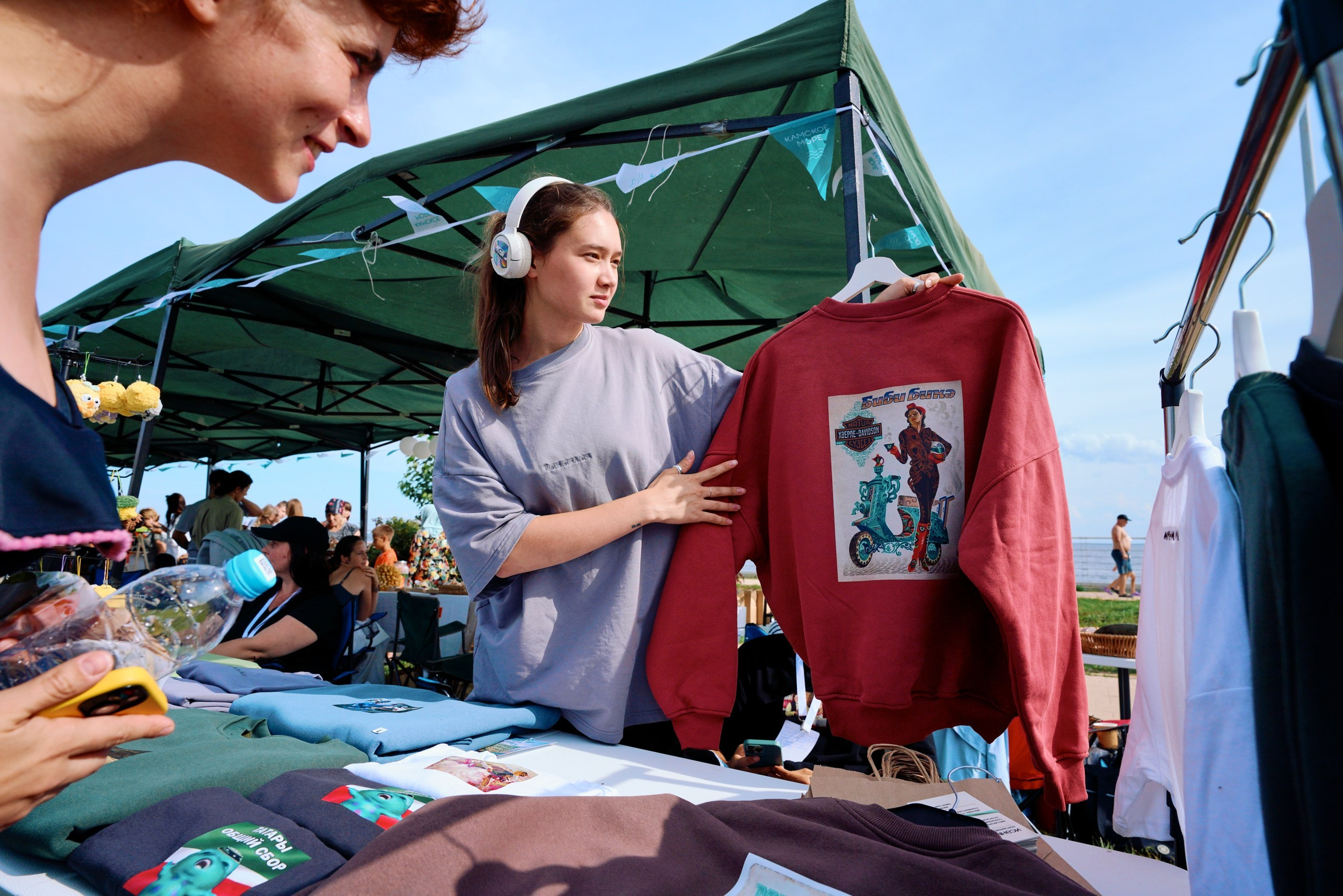 Пляжный маркет 2024, г. Лаишево. Фотограф Казань
