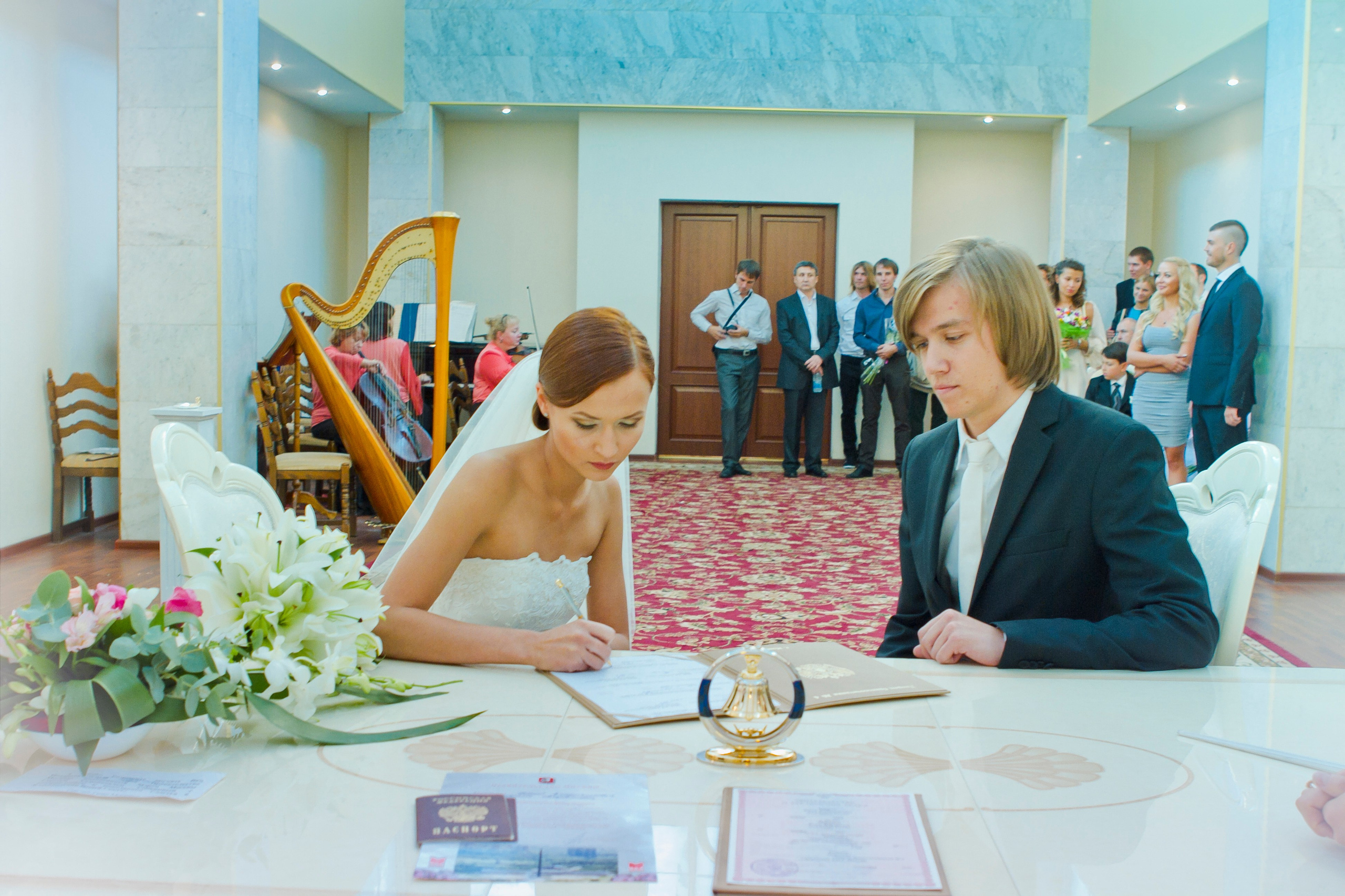 Свадьба Юрий и Юлия Загс. Skazka.wfolio.pro