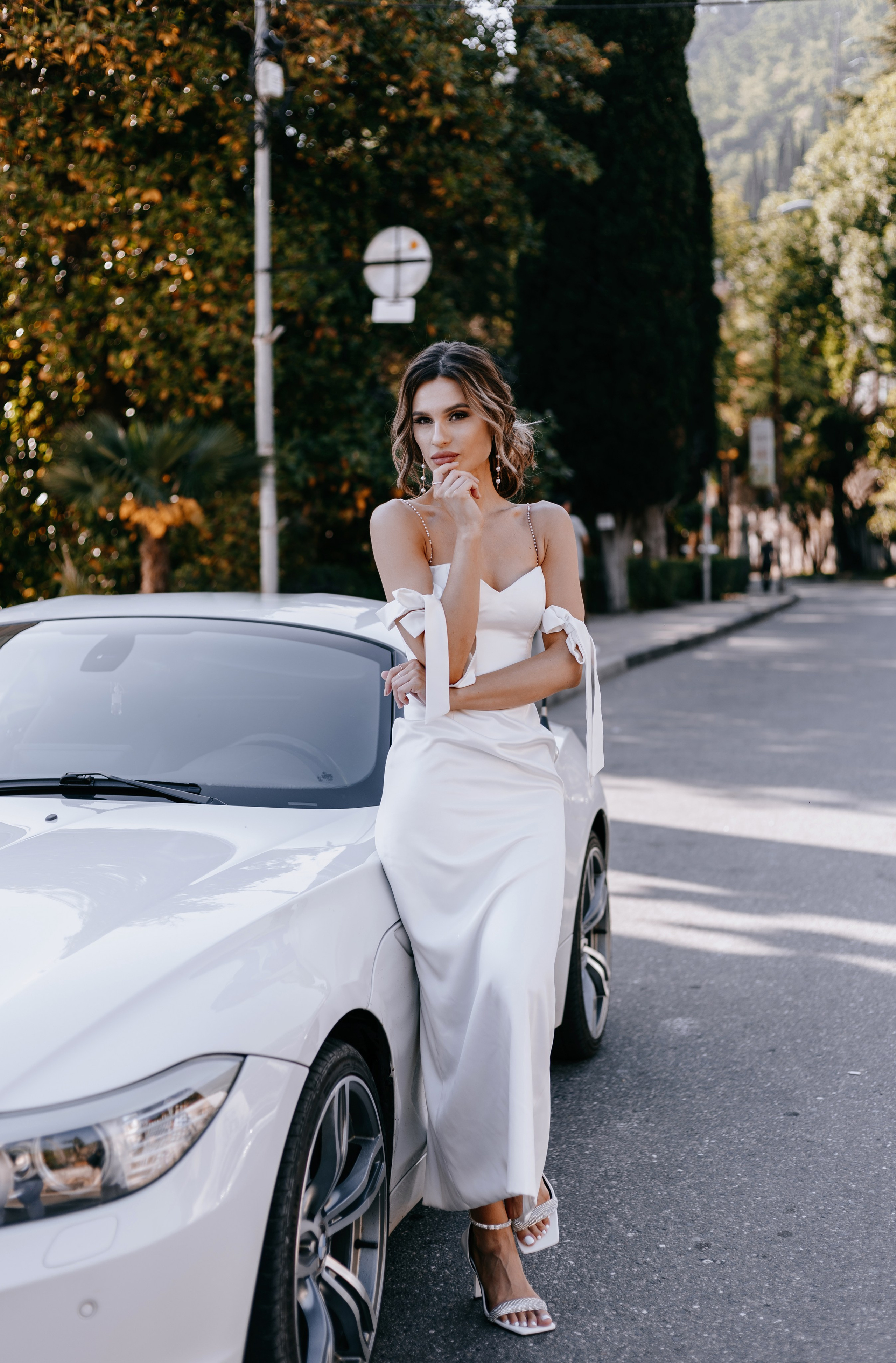 Элегантность в белом. Photographer Victoria Slavnova