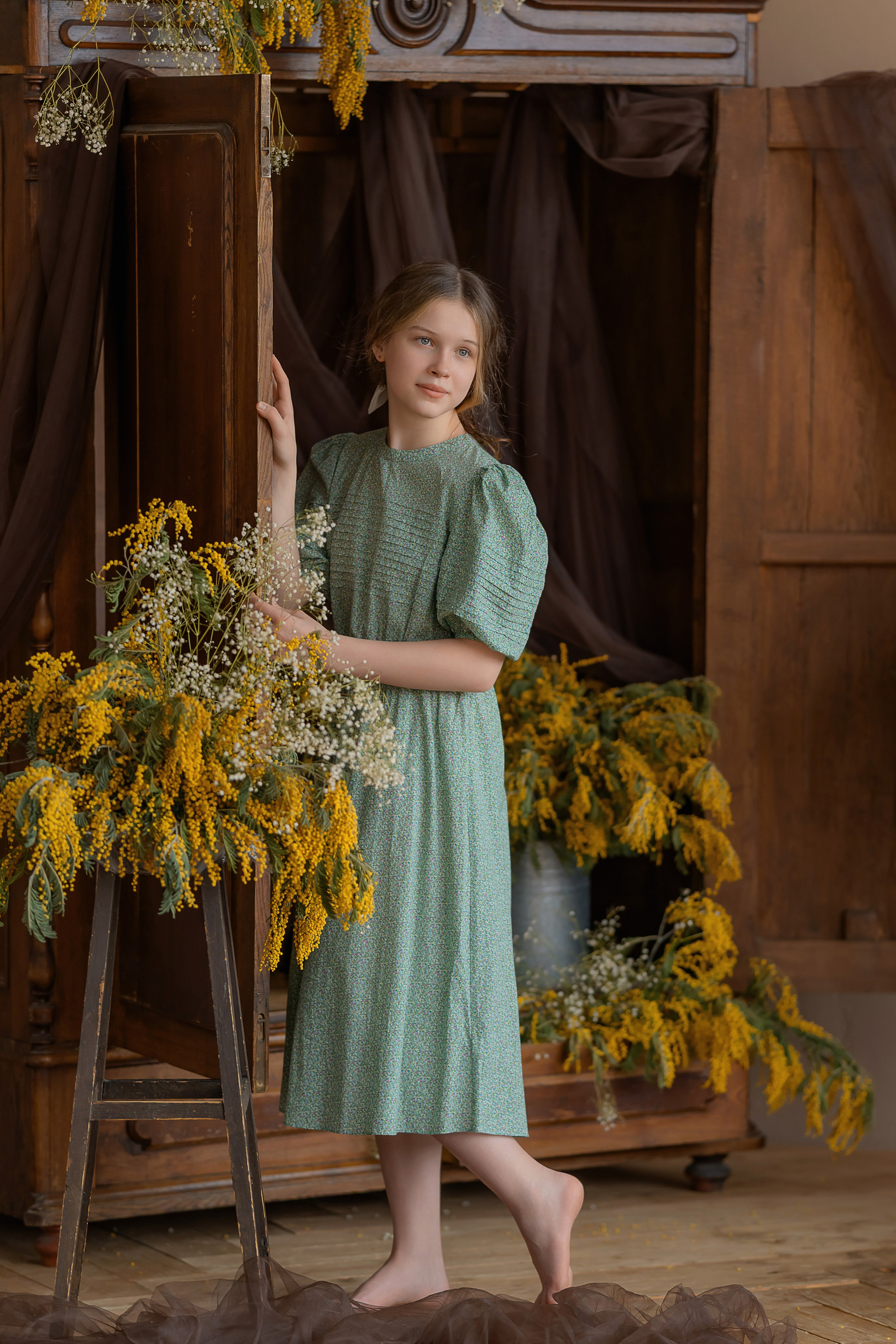 Мимоза. Детский и семейный фотограф Склярова Екатерина
