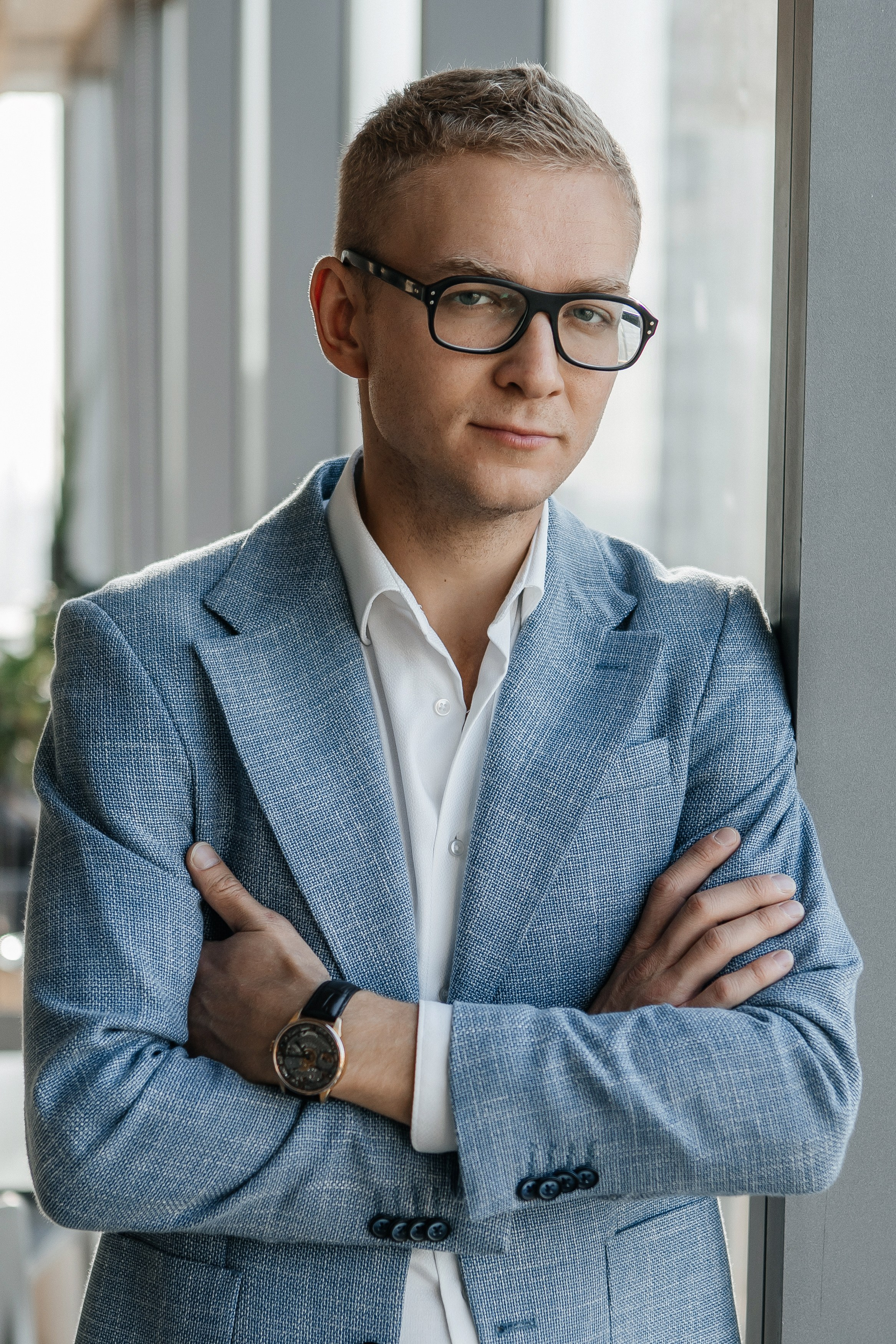 Moscow City бизнес портрет. Фотограф в Москве Дмитрий Жарков