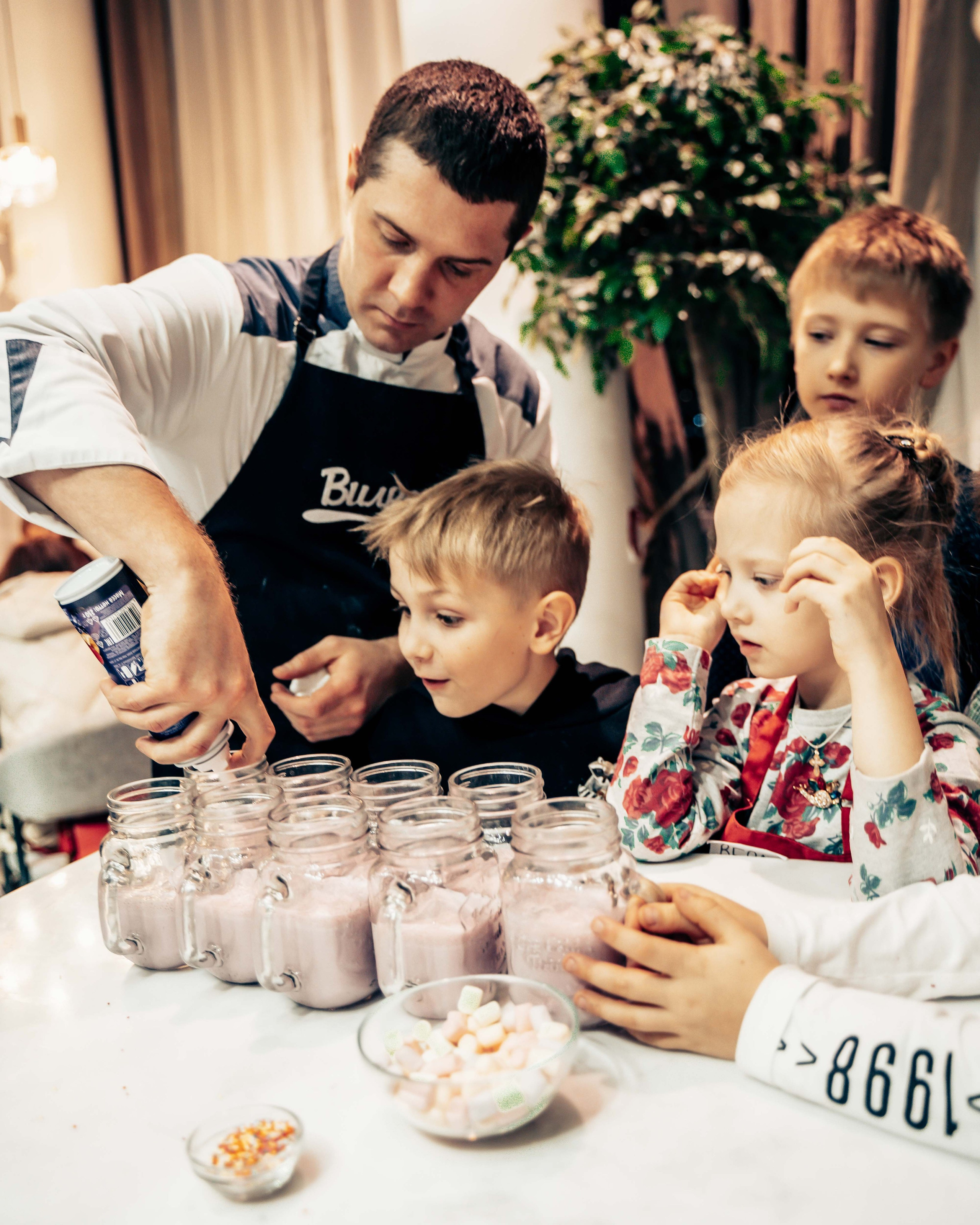 Репортажная съемка: Кулинарная мастерская «Вилка». Семейный фотограф в Москве Вики О»