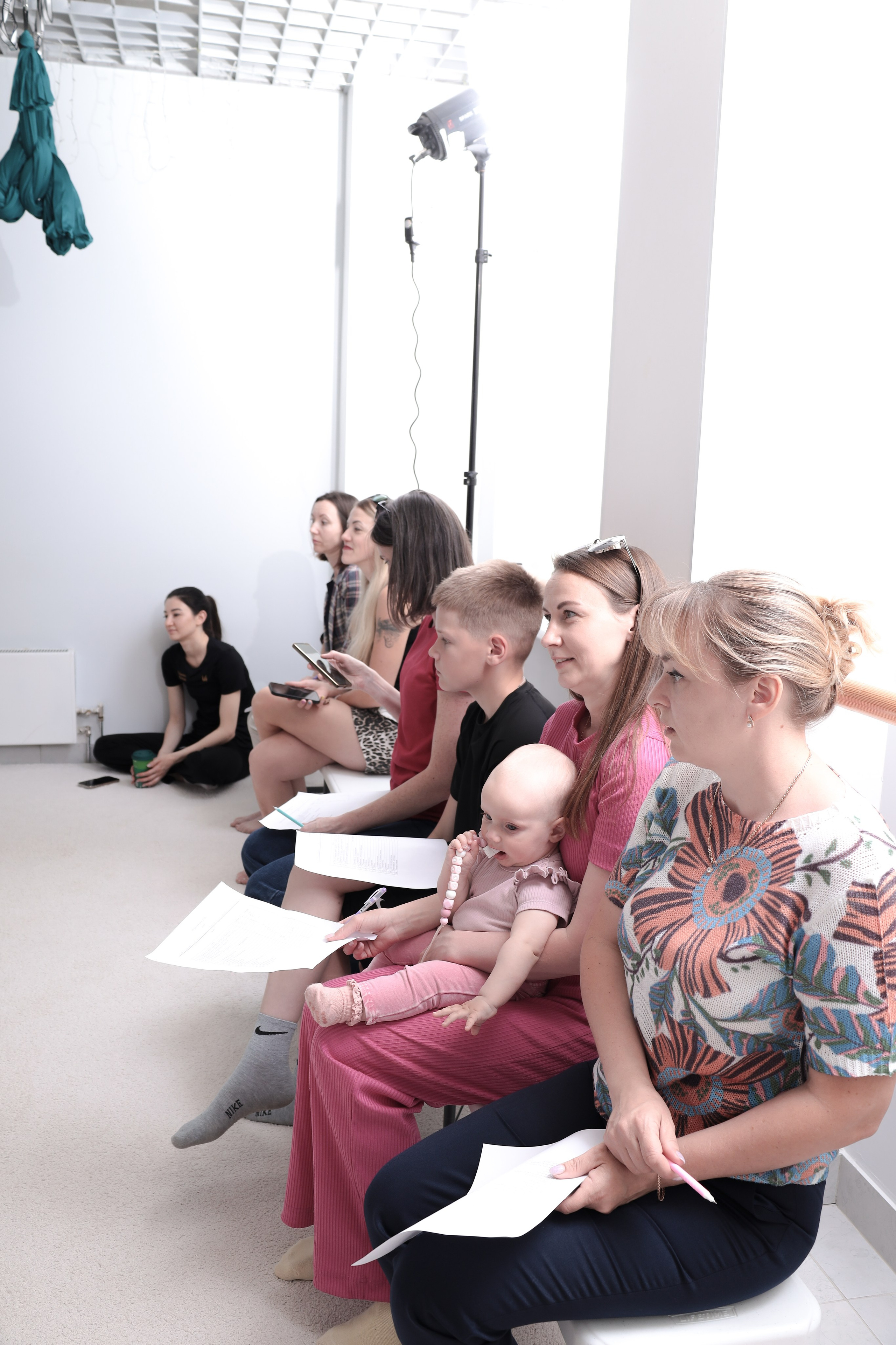 Открытый урок гимнастика. Фотограф Надршина Лилия