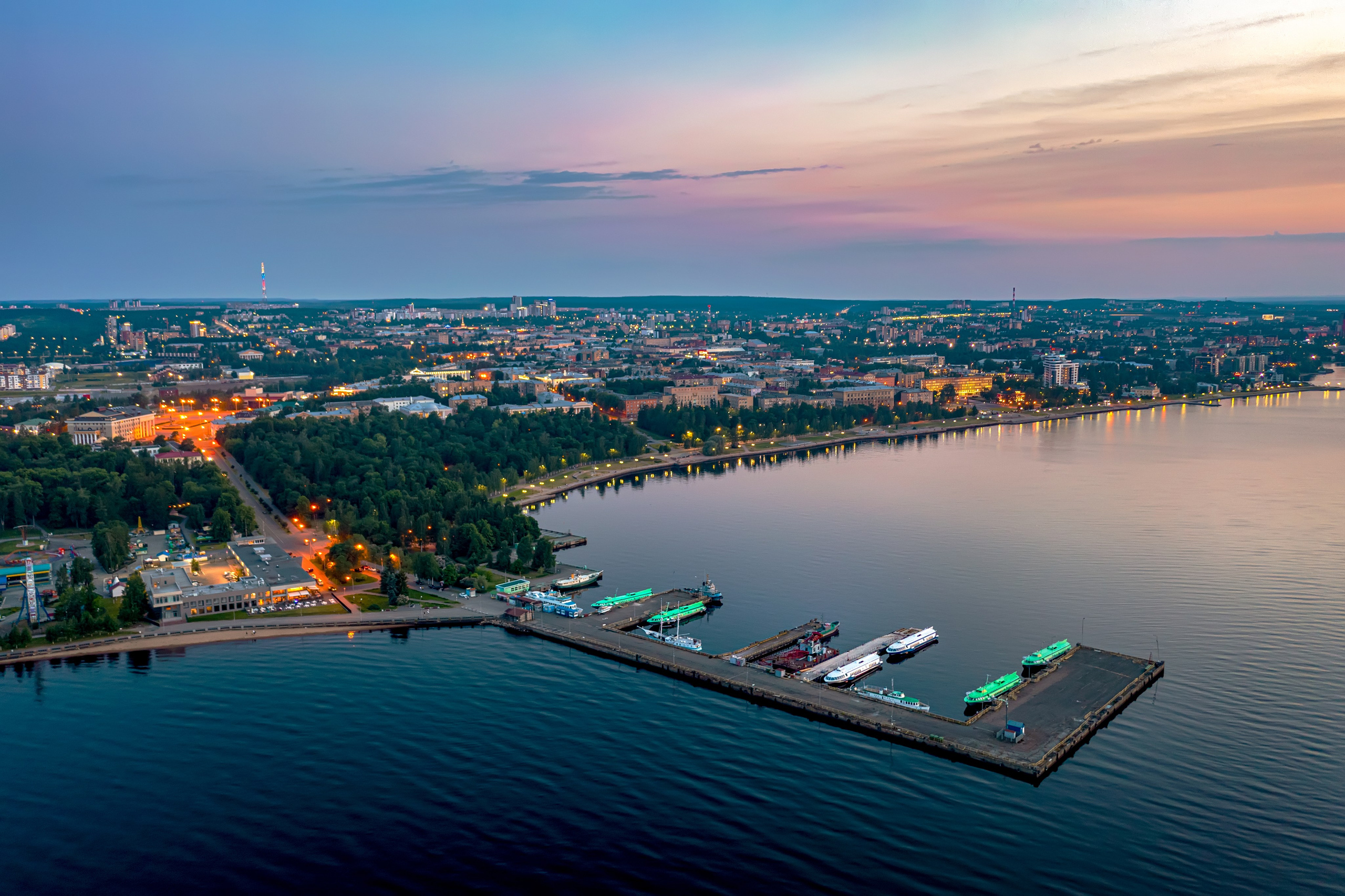 Город. Аэросъемка. Фото и Видео в Карелии. Алексей Фрилунд