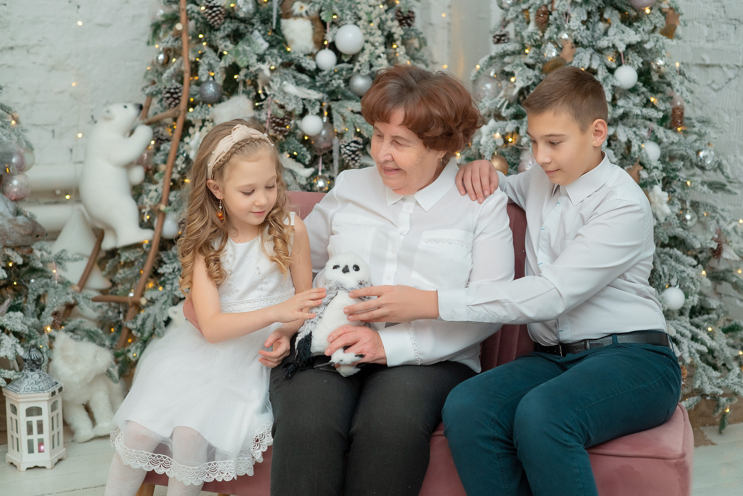 Новый год в студии. Фотографы Ивановы Краснодарский край