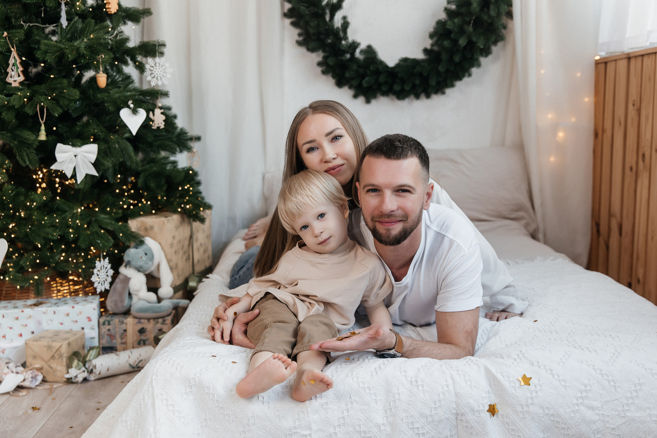 Фотосессия 2 в 1:новый год и день рождения 🎂🎄