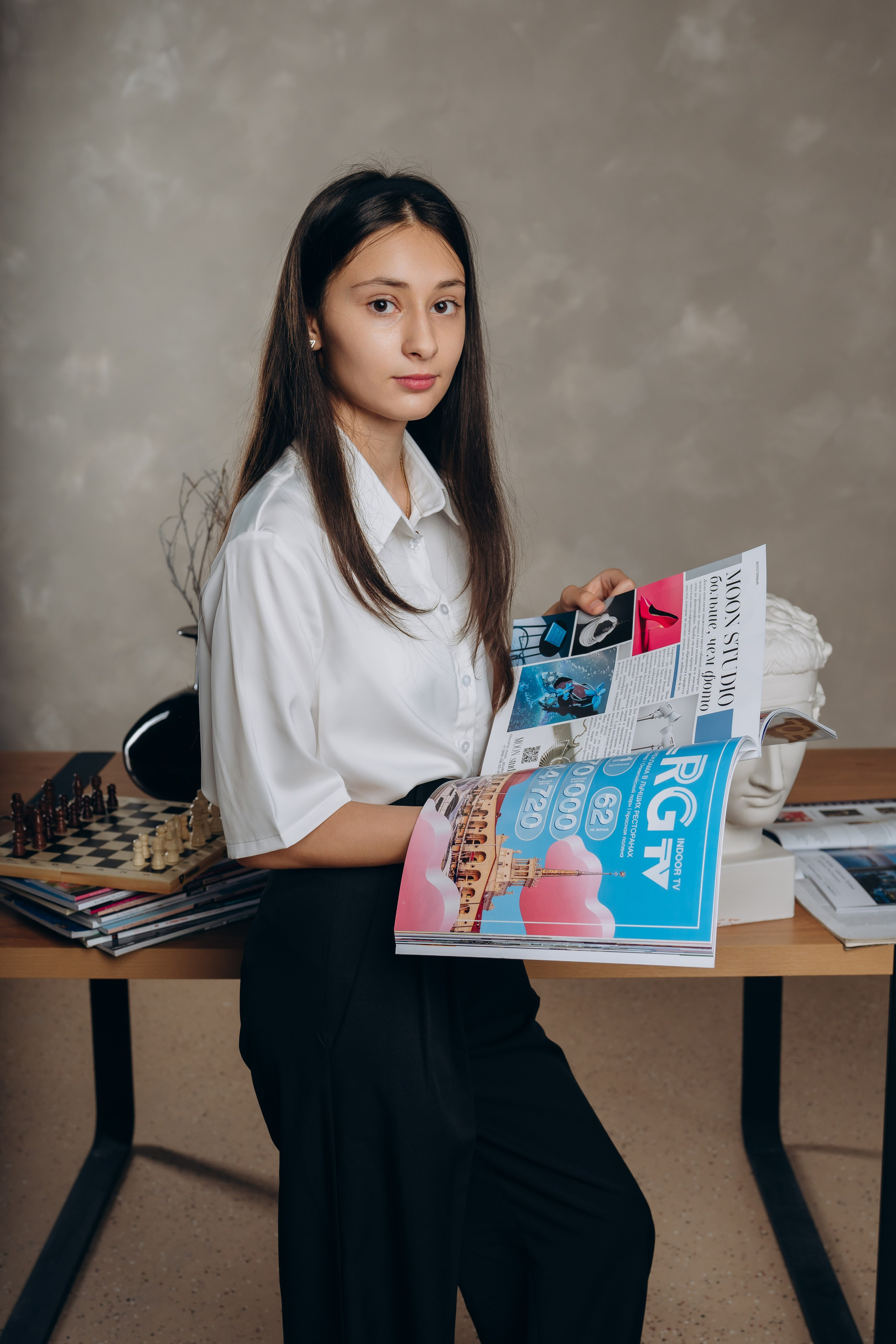 Рекламная съемка Woodbook. Efimova Model Agency