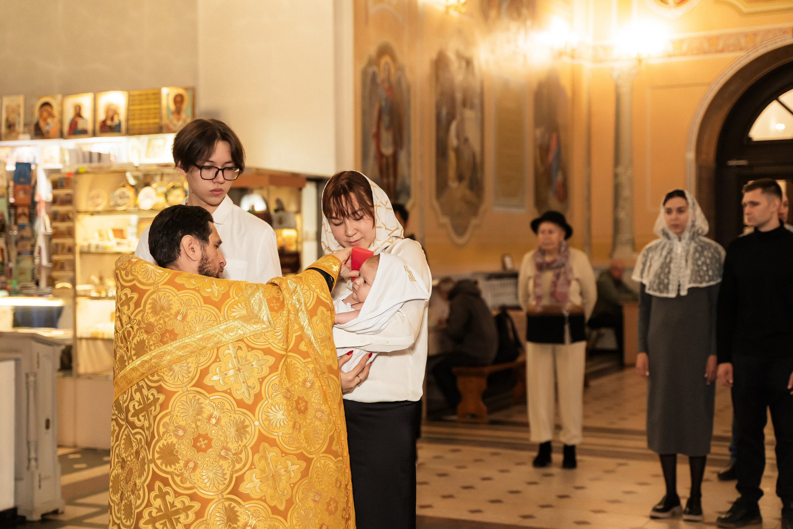 Крещение Марка. Фотограф Алина Филимонова Тверь