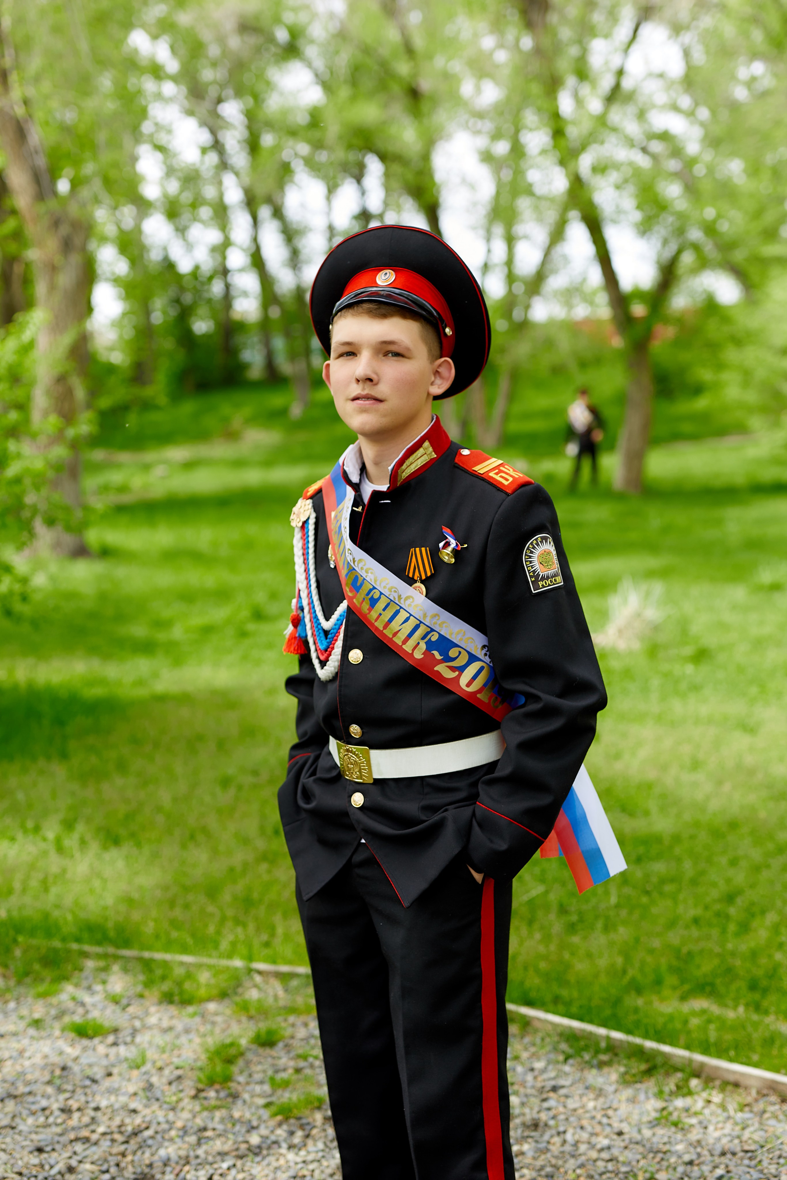 Кадеты последний звонок. Фотограф Вячеслав Фарунин