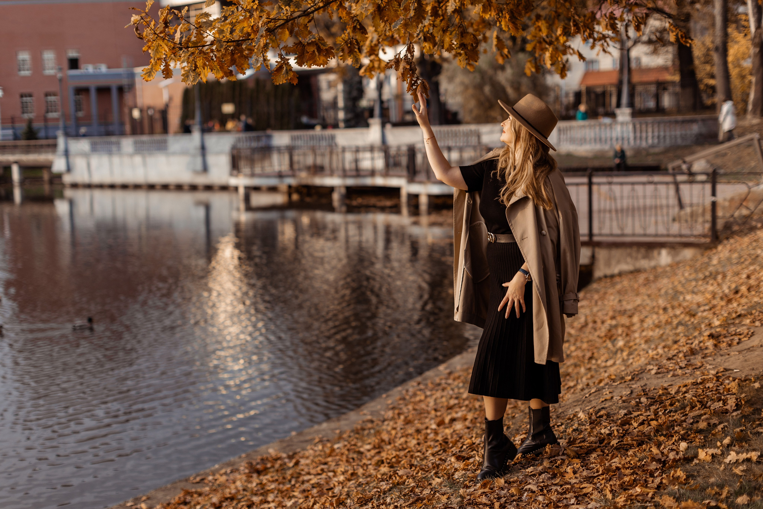 Прогулка по Амалиенау осень. Фотограф в Калининграде свадебная фотография, репортажная, фотосессии