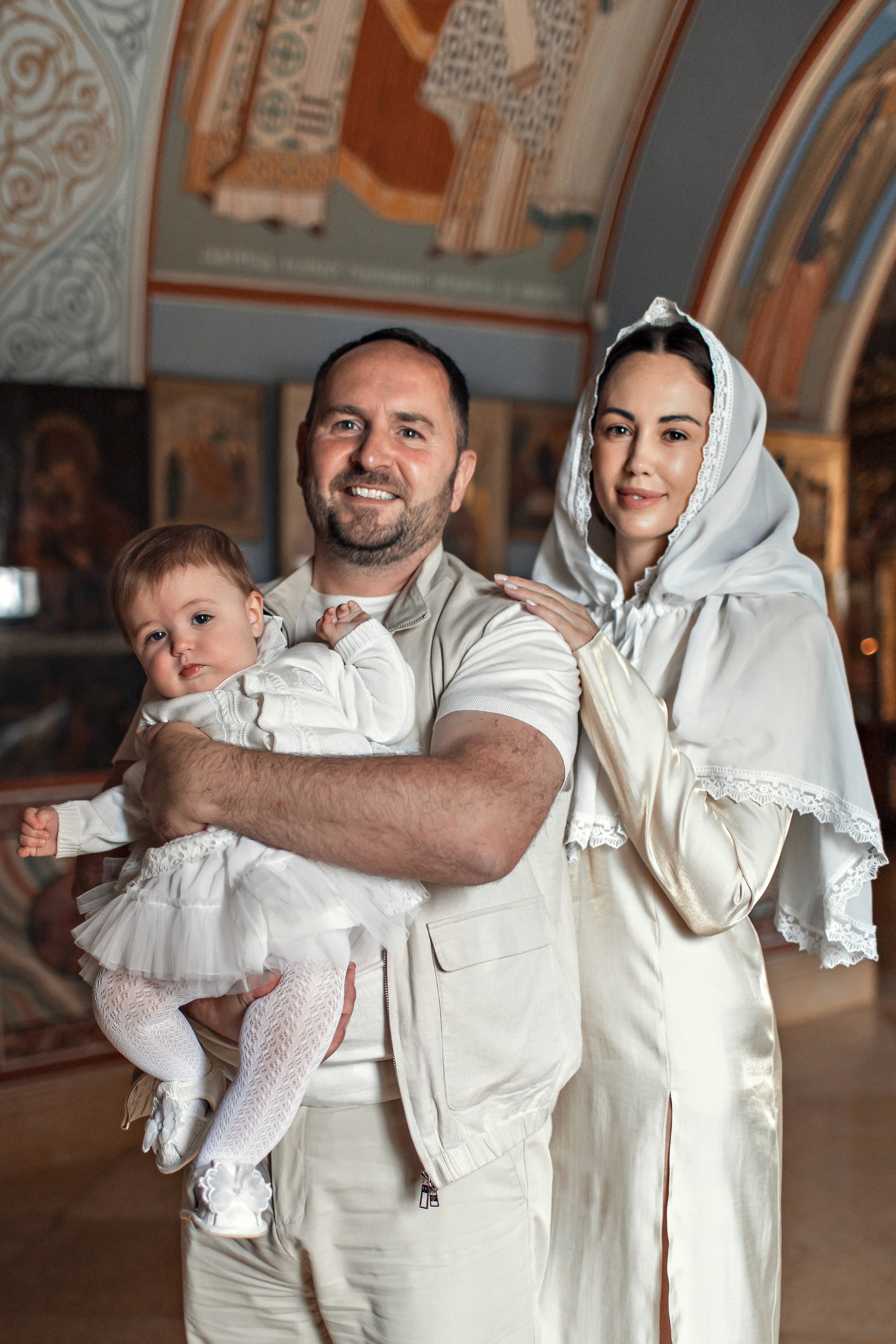 Крещение в Зачатьевском Монастыре. Профессиональный фотограф в Москве и Мо Мария Шантарёва