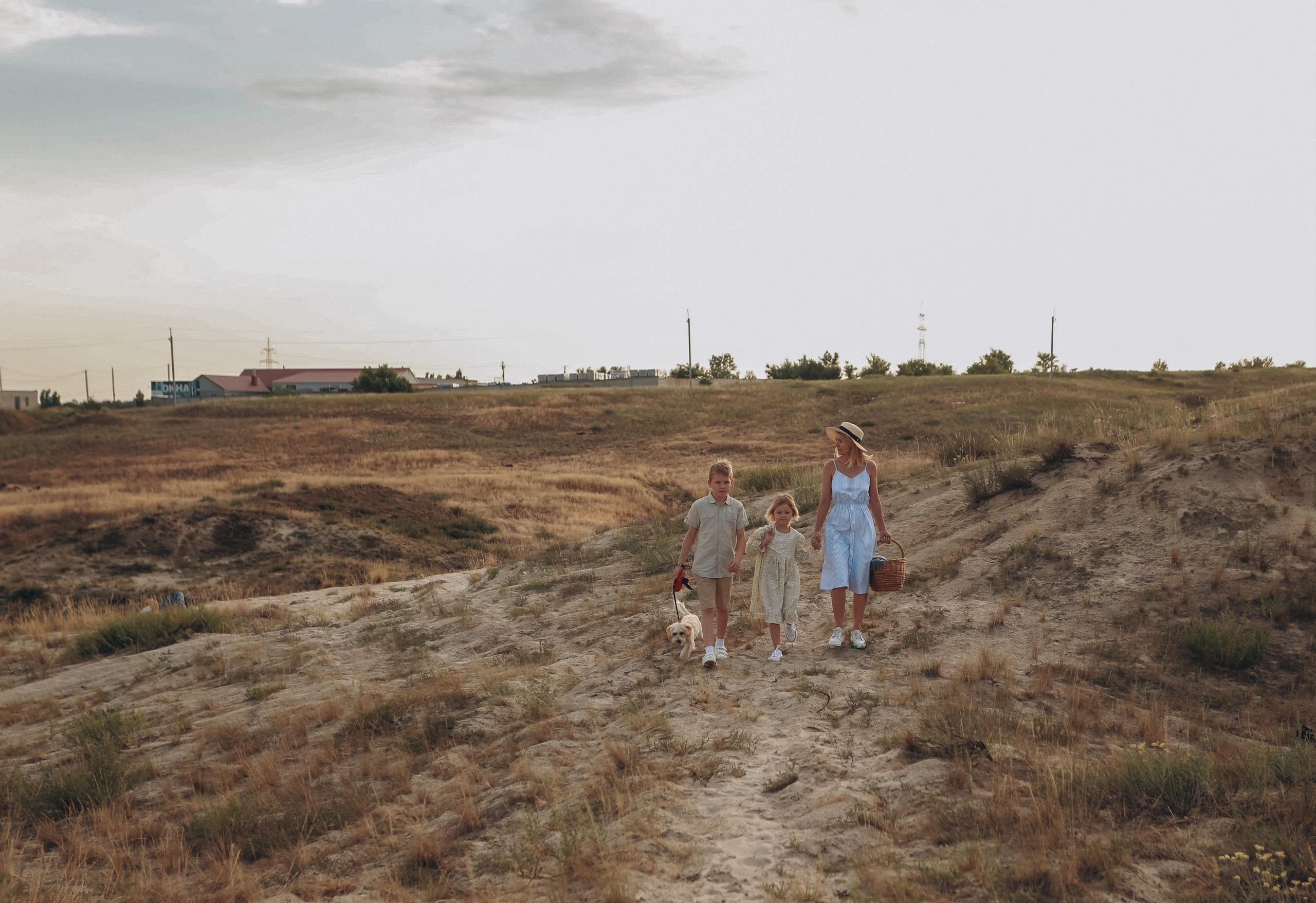 Пикник мамы Жени, Артема и Ксюши. Детский фотограф, Волгоград