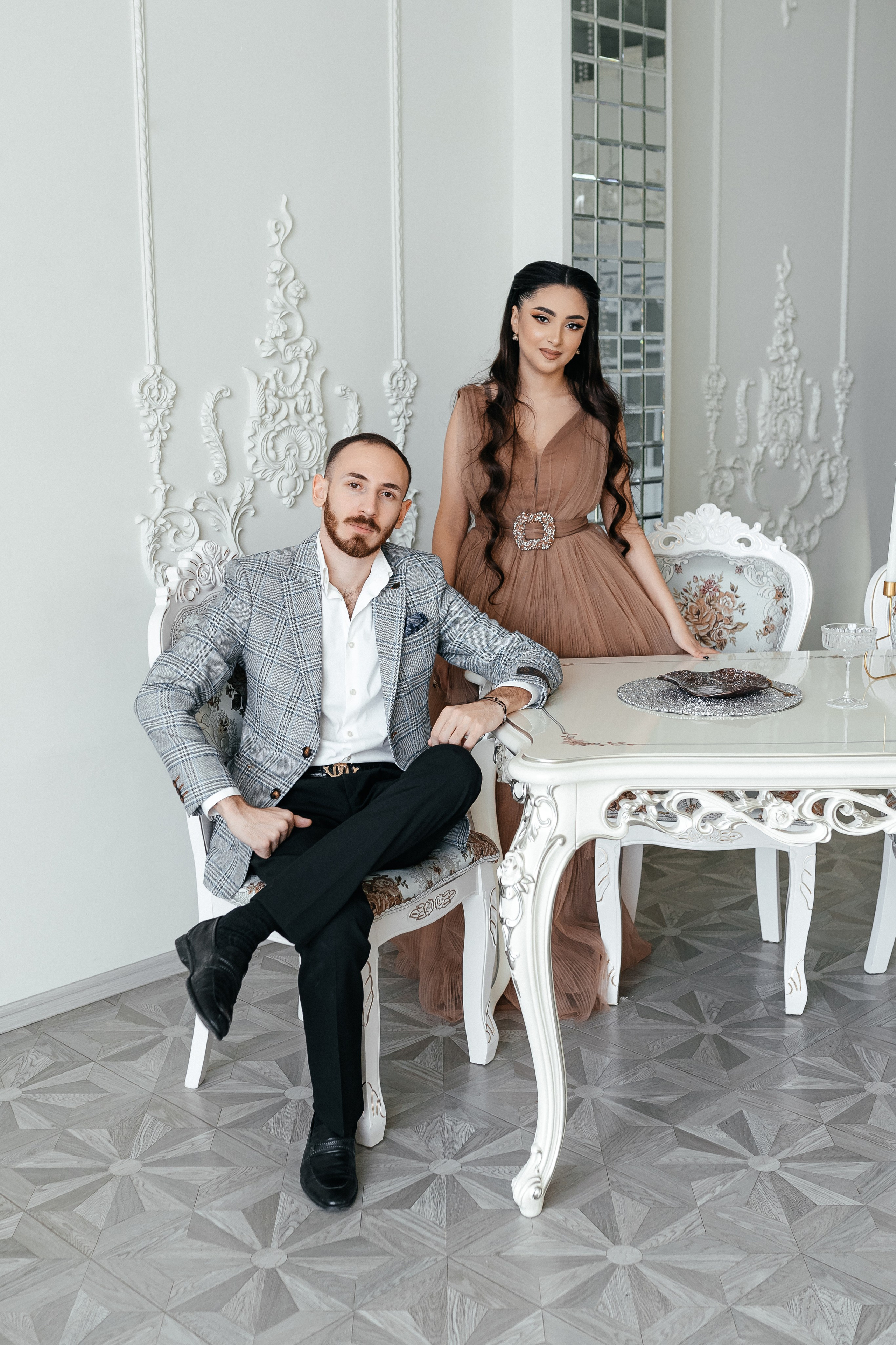 Свадебная фотосессия в студии. Фотограф Ким Наталья в Красноярске