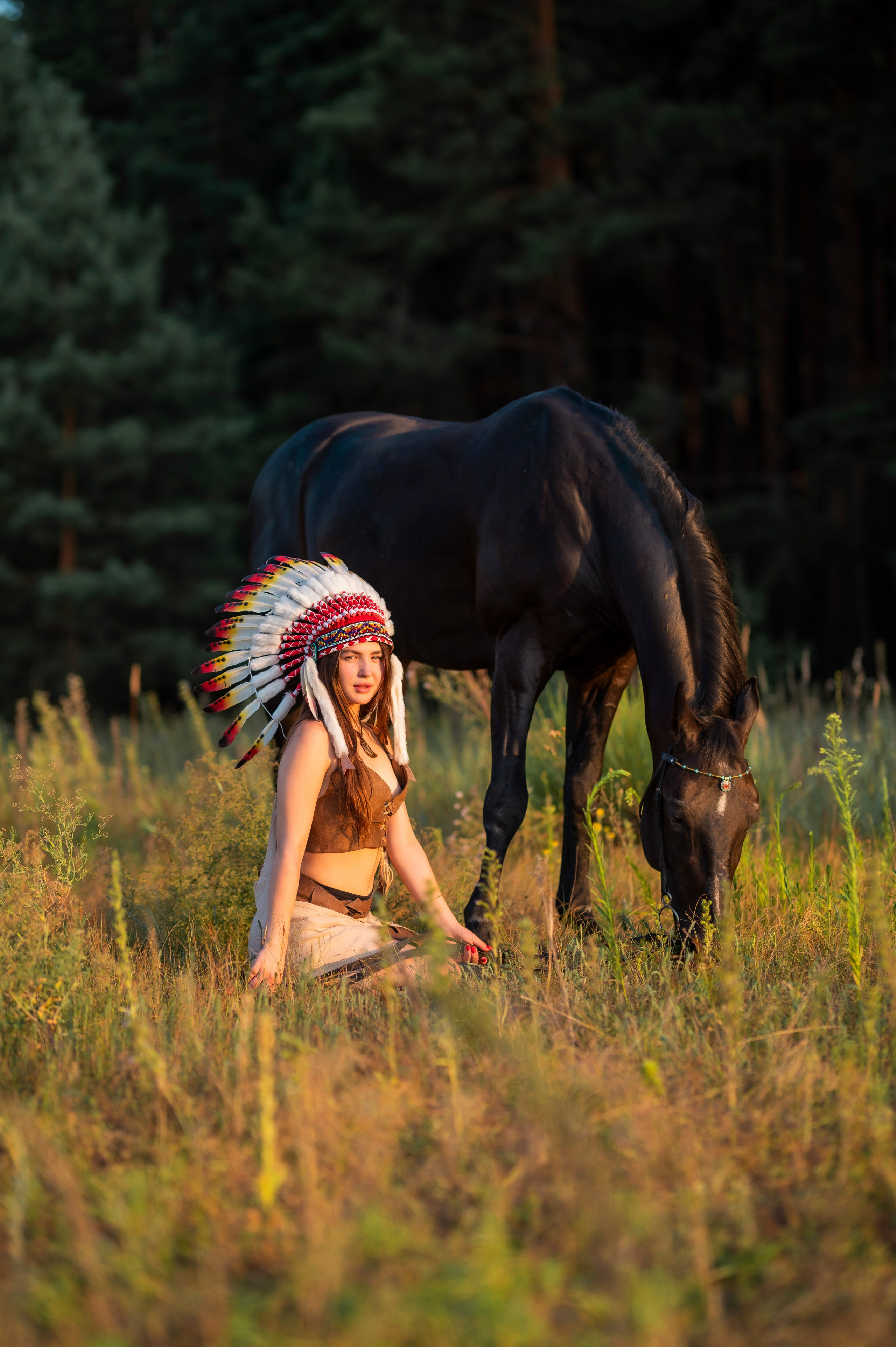 Пакахонтас. Bazarkom-photo.ru Фотограф Виктор Оськин в Старом Осколе