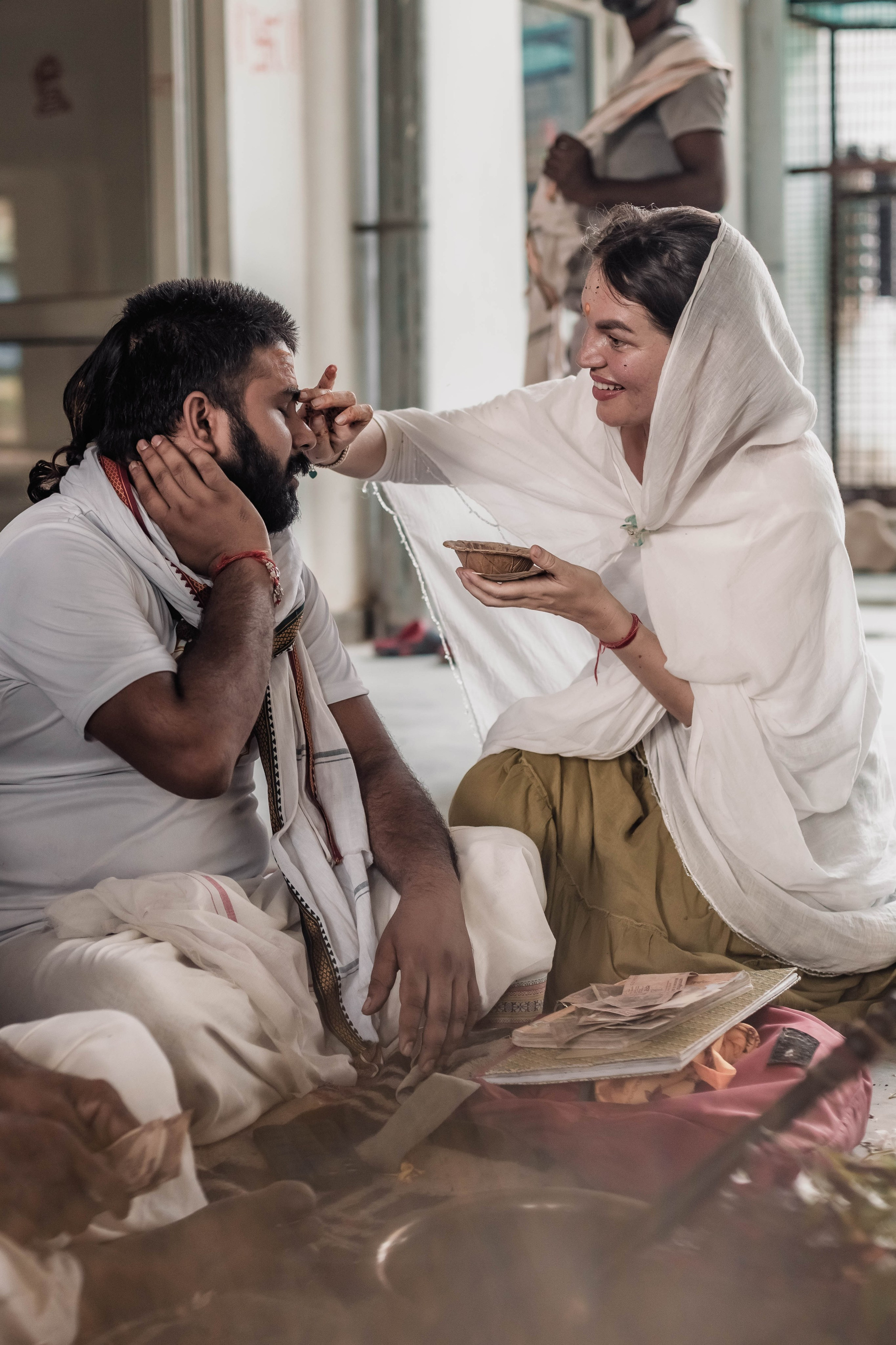 Pitri Paksha yagyas & poojas Devraha Baba ji ashram. Mariam Bagdasaryan