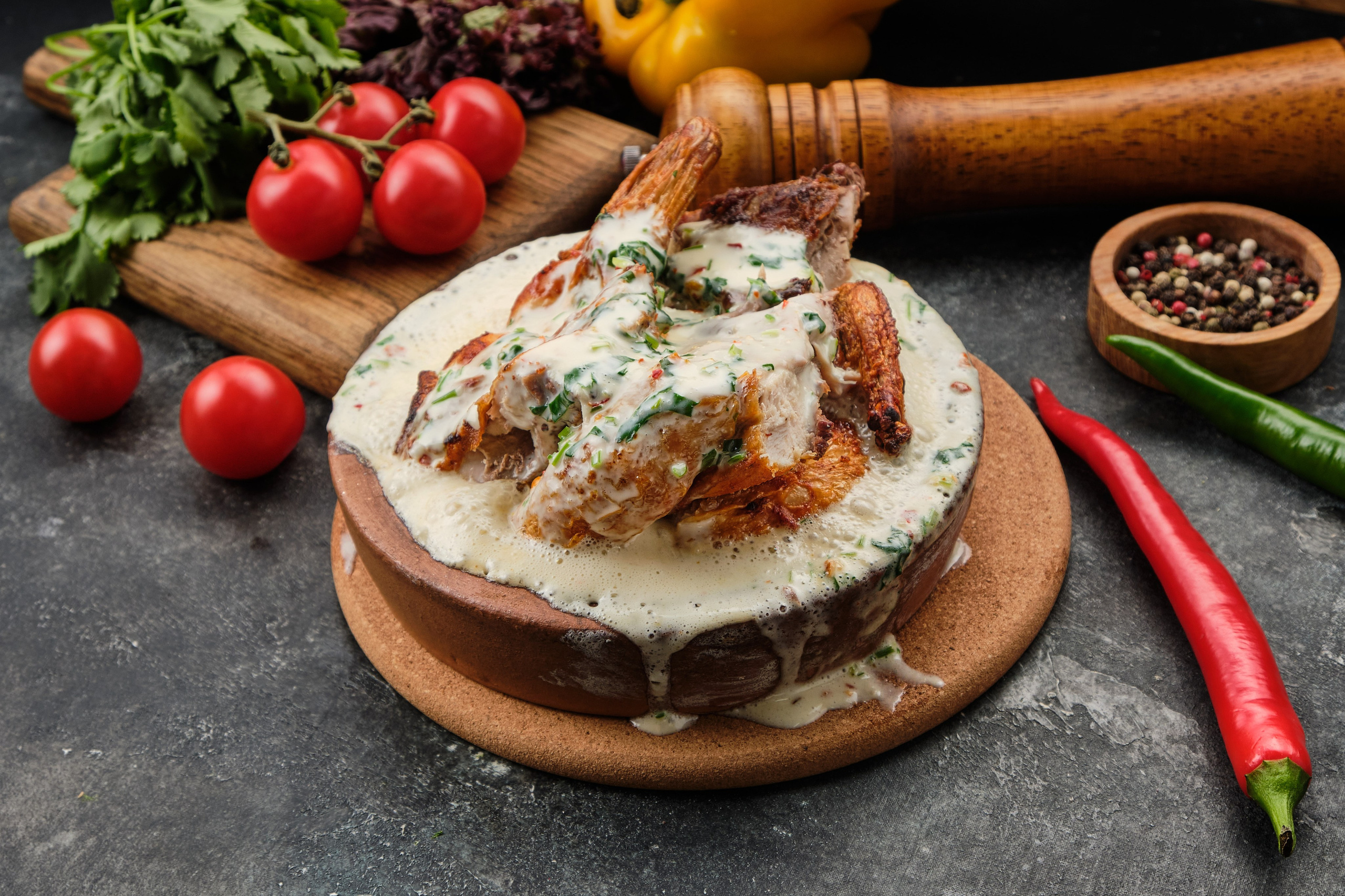 Food Photography of Shashlik and Georgian Cuisine for Delivery | Food Photographer Tbilisi. Commercial Photographer Tbilisi | Food & Product Photography | Vitaly Gorbachev