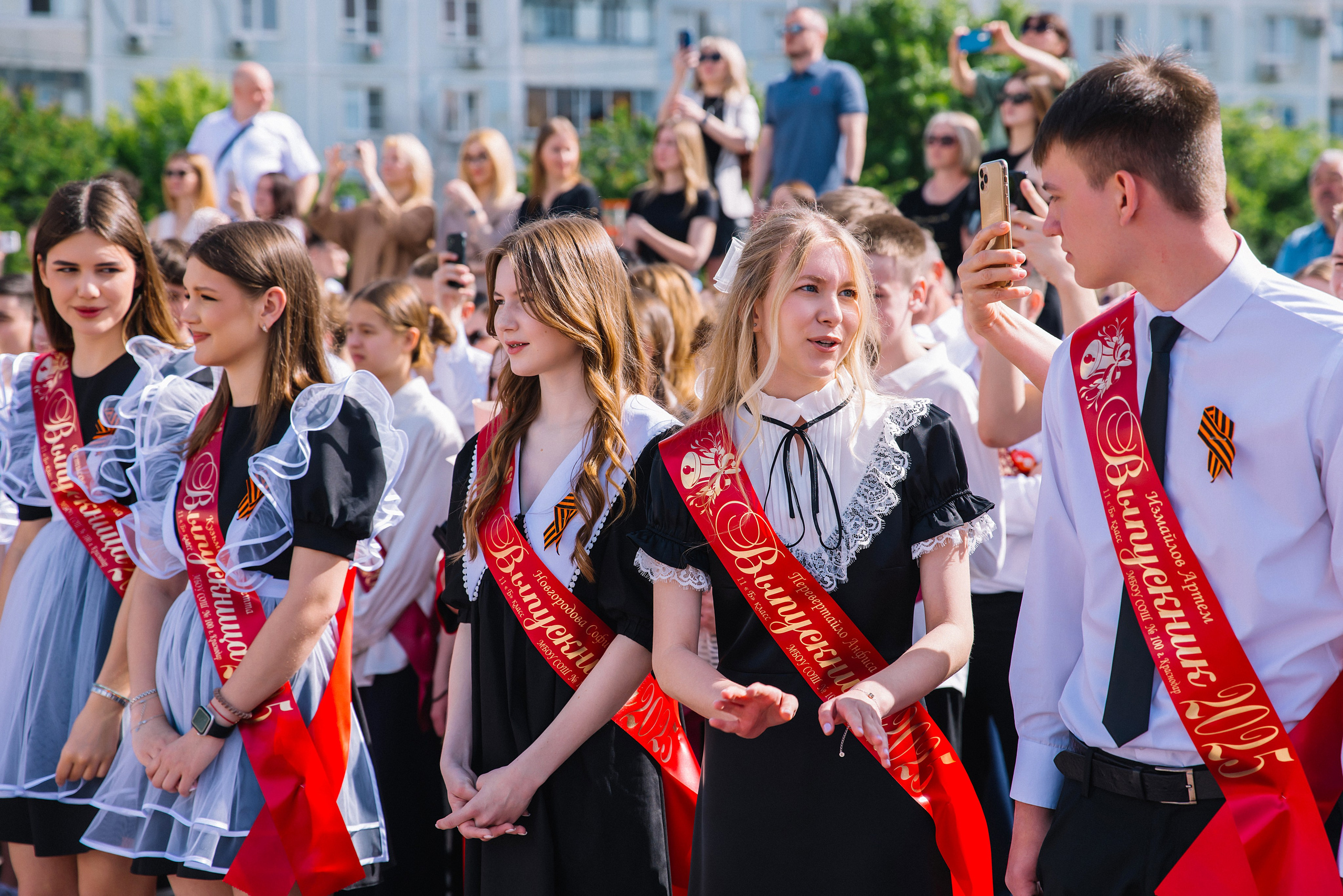 1 сентября 11 класс ШК№ 100. Фотограф и Видеограф в Краснодаре Юлия Солодченко