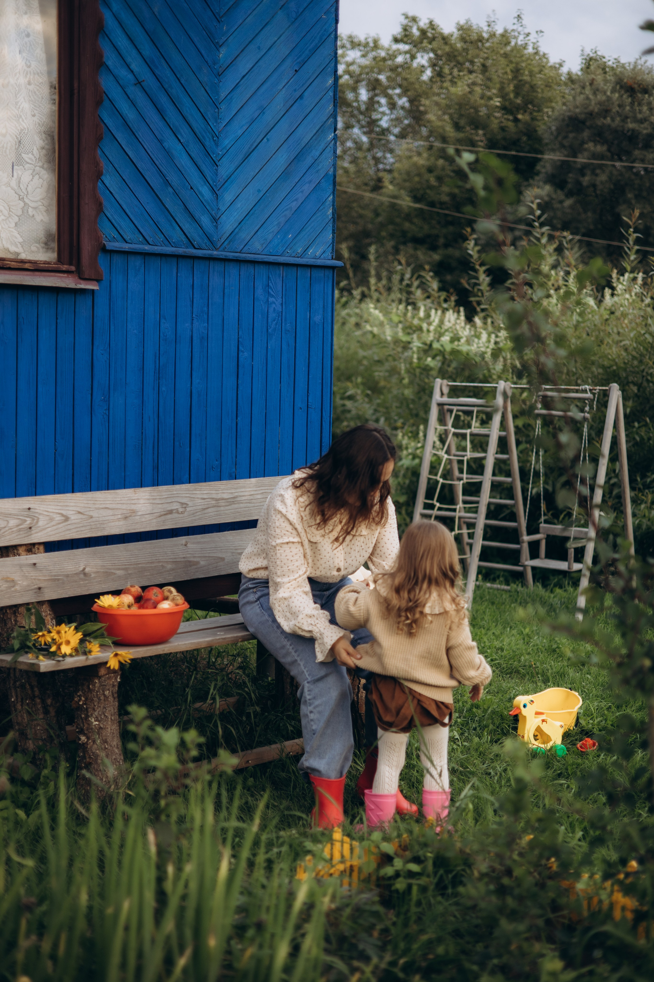Мамочка и дочка (24.08.2025) г. Жуков (Калужская обл.). Надежда Стар семейный и церковный фотограф в Жукове и Калужской области