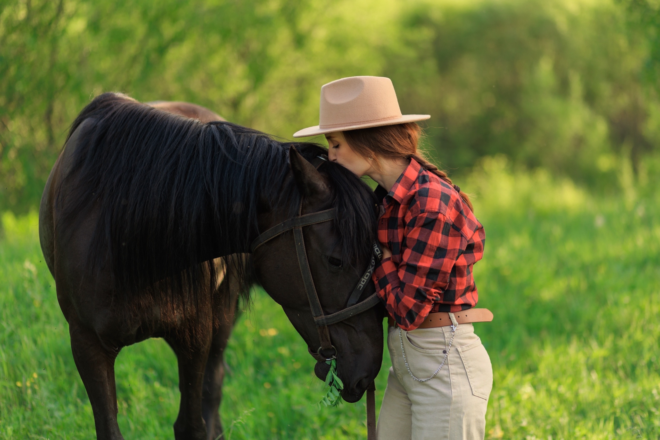С лошадью. Фотограф в Чите Анна Осадчая