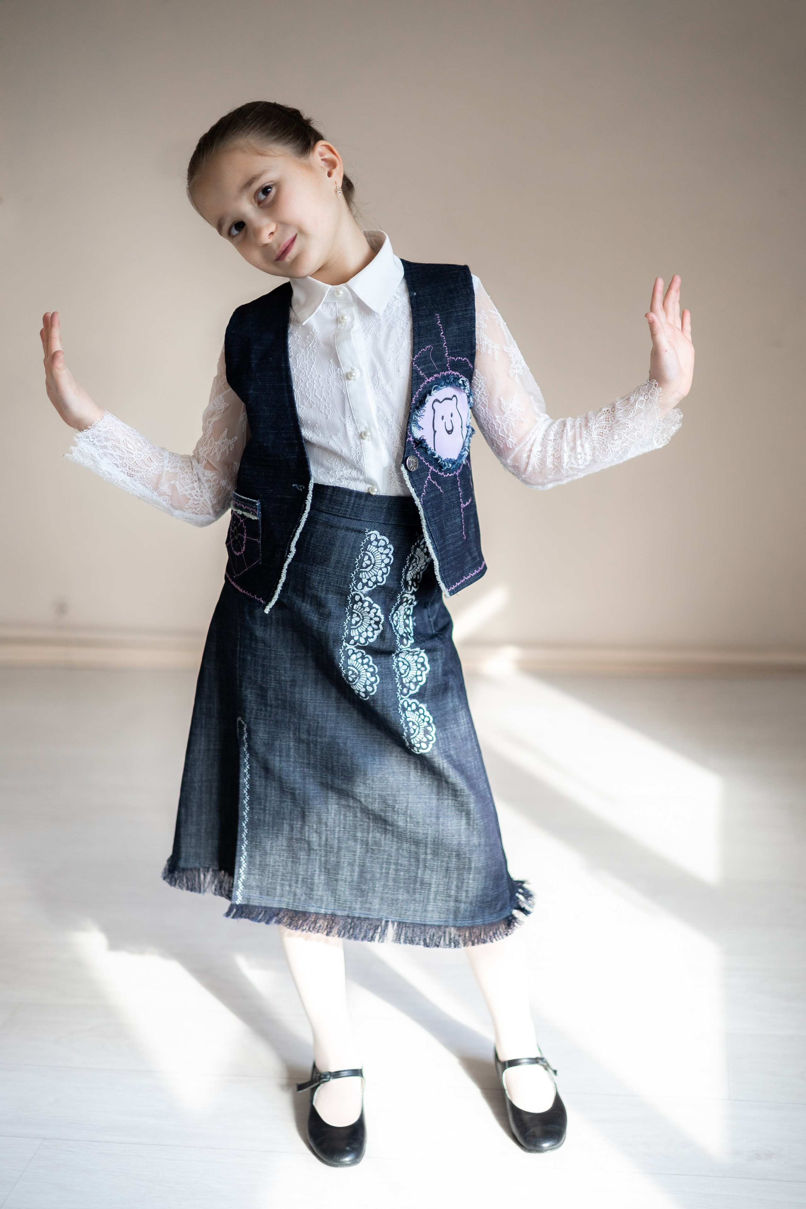 Юбки из темного денима своими руками в Школе для девочек. Школа для девочек во Владивостоке — Само Совершенство