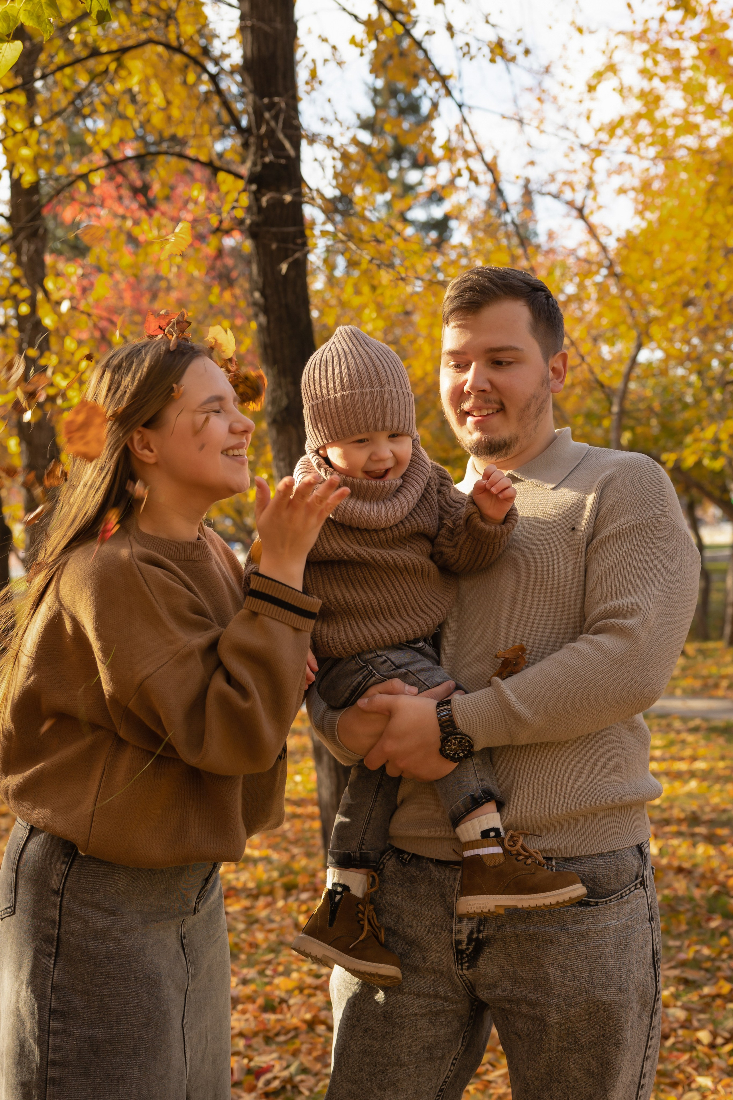 Осенняя прогулочная!. Семейный и женский фотограф, стильный репортаж в г. Новосибирск