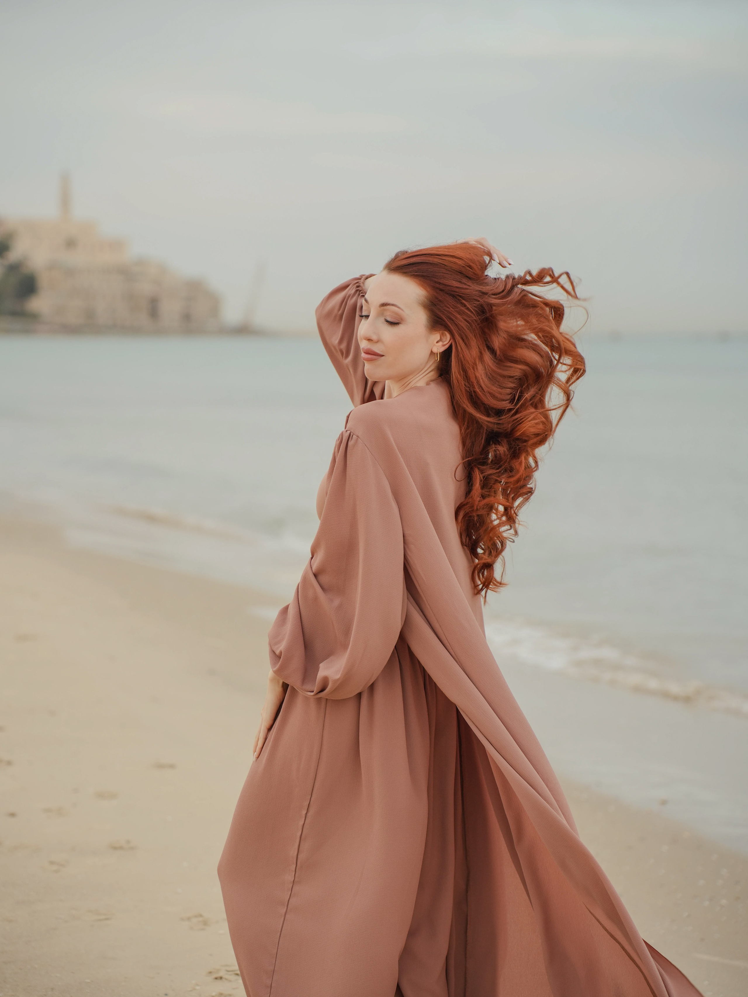 Персональная съемка-прогулка/ Vera in Old Jaffa. Фотограф Полина Гольдис