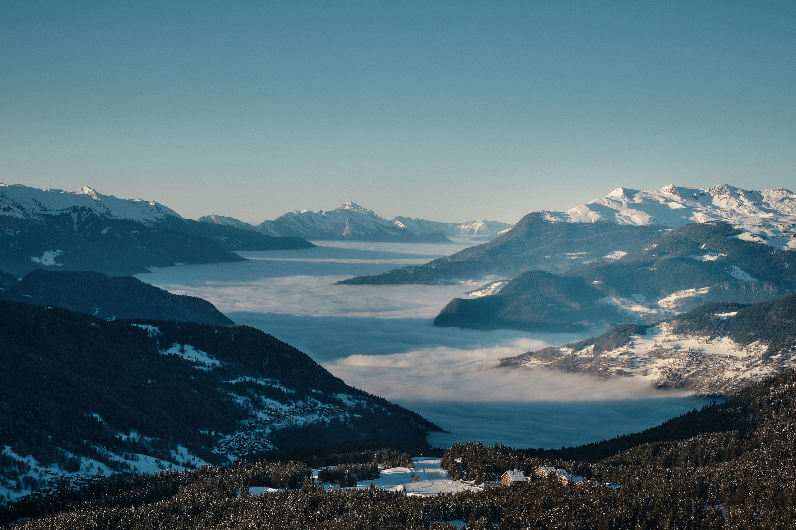 Courchevel / Shamonix / 2024. Aleksandr Kobtsev